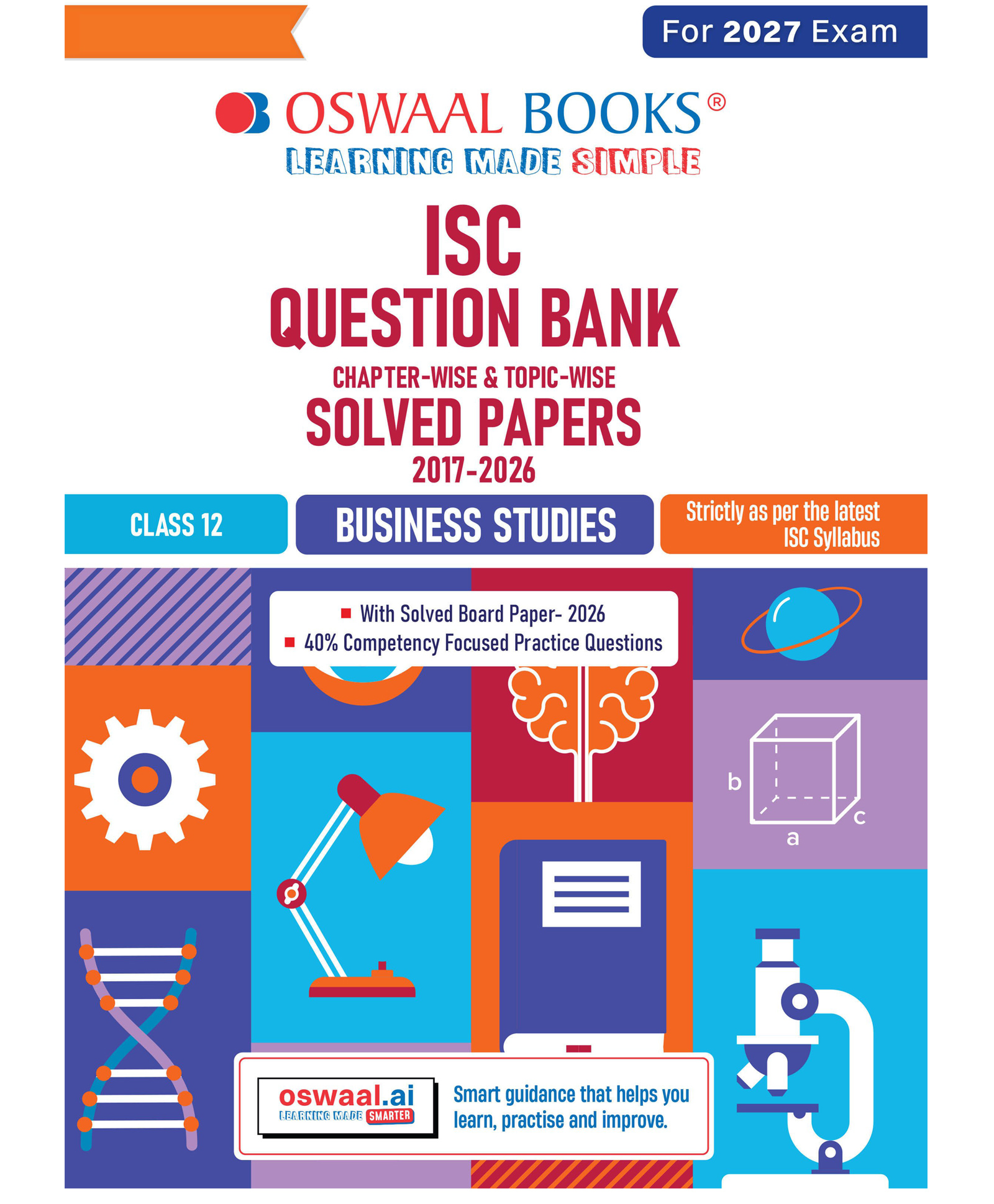 OSWAAL BOOKS Class 12 ISC Business Studies Question Bank (20172026)| Chapter-wise & Topic-wise with Competency Based Questions |For 2027 Exam | With Solved 2026 Board Paper | Self-Assessment Papers-image-24