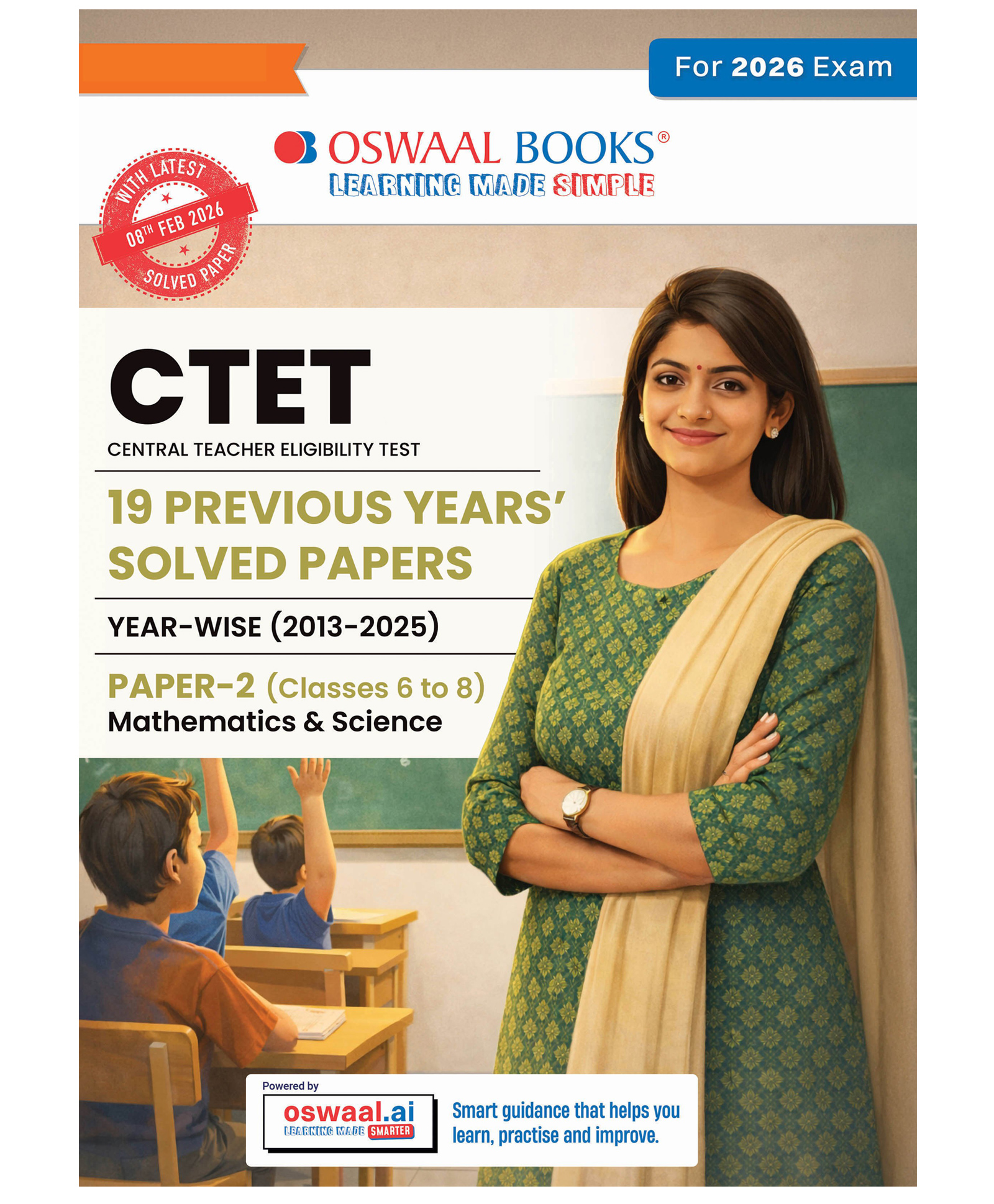 OSWAAL BOOKS CTET 19 PREVIOUS YEARS' SOLVED PAPERS | YEAR-WISE (2013-2025) | PAPER 2 (Mathematics & Science) | With Solved Paper 2 held on 8 th Feb 2026 Fully Solved |(Classes 6 to 8)-image-37