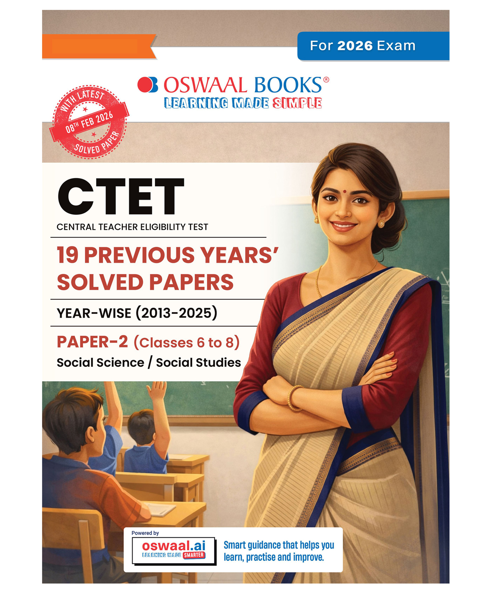 OSWAAL BOOKS CTET | Central Teacher Eligibility Test| 19 Previous Years' Solved Papers | Year-Wise (2013-2025) | Paper- II (Classes 6 to 8) Social Science & Social Studies-image-47