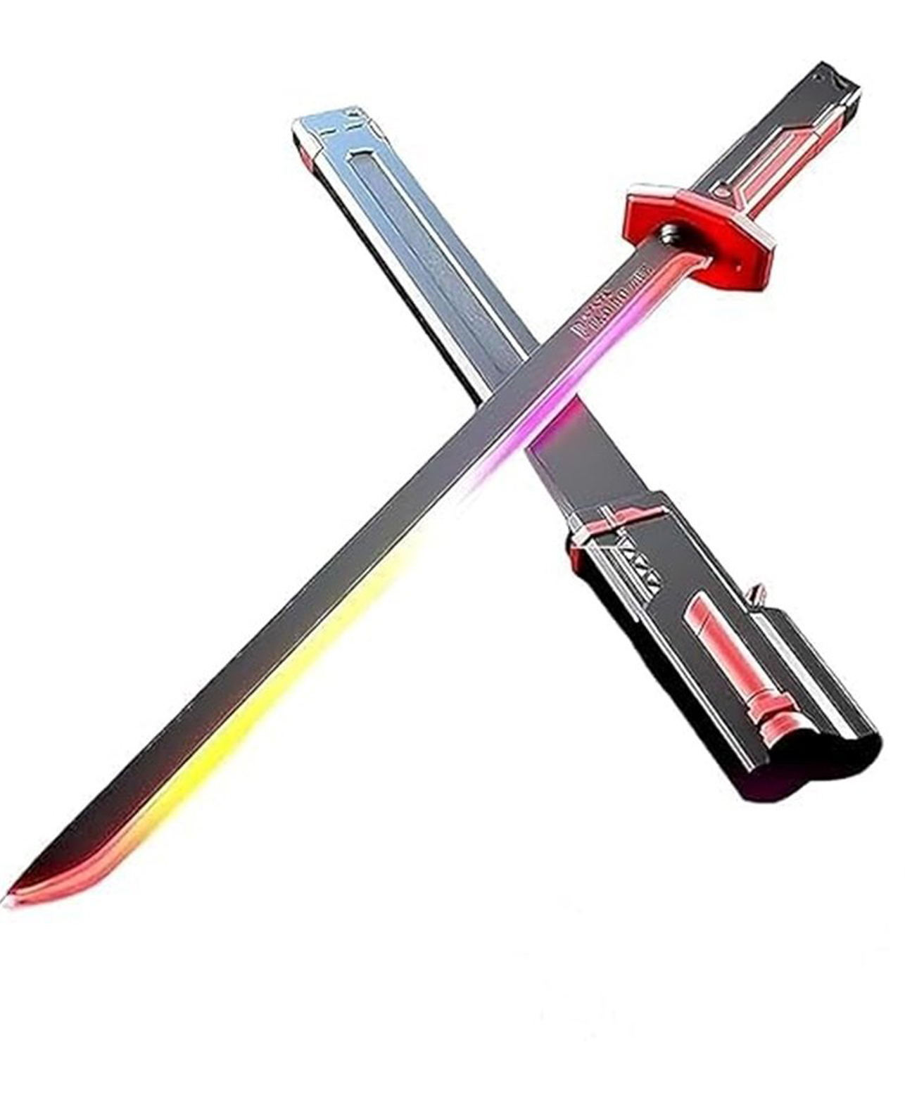 Azhari Sparkblade LED Sword with Smoke & Spark Effects 7-Color Light Toy for kids - Color May Vary-image-7