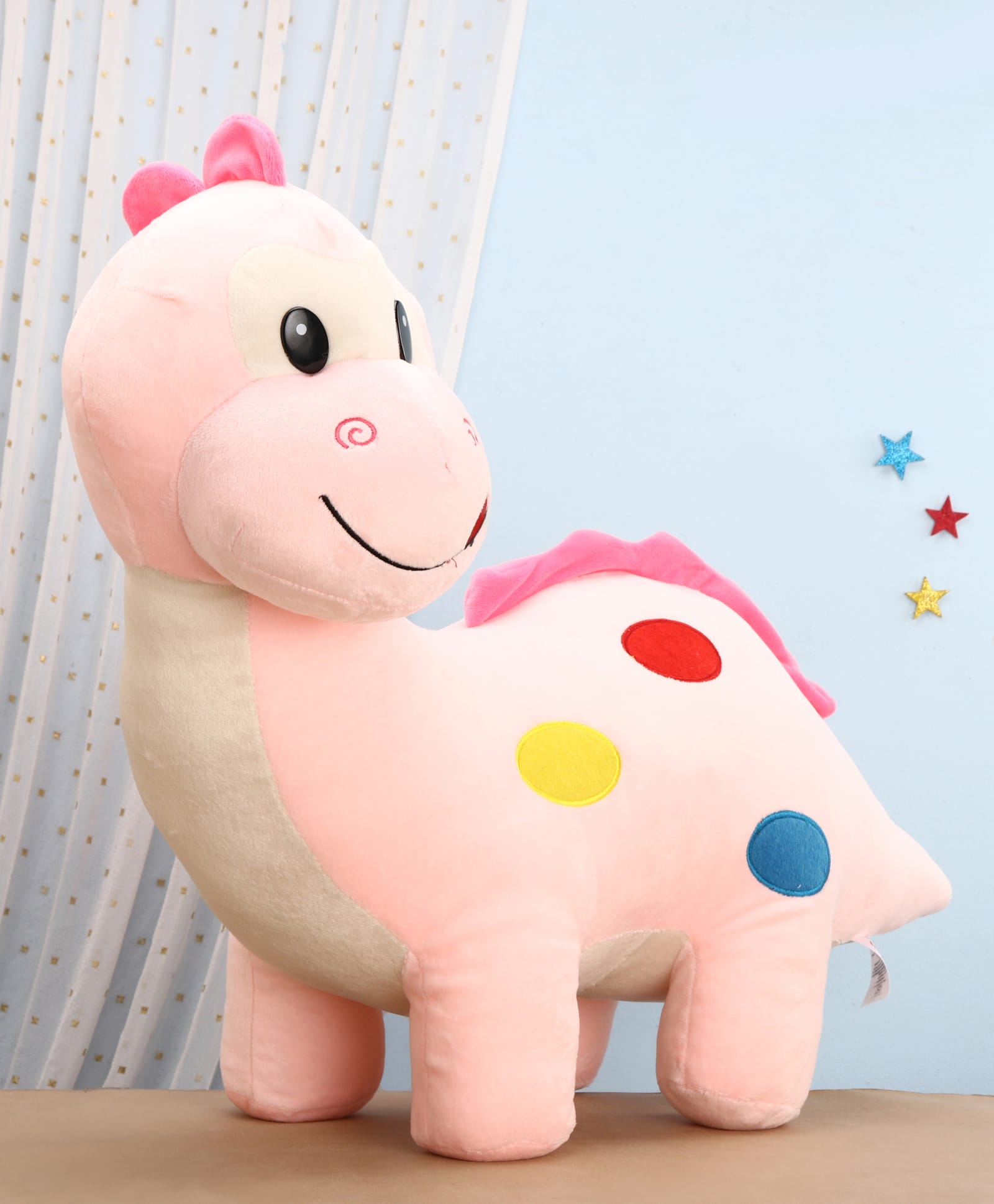 FUNZOO 57 cm Baby Dino Soft Toy - Pink-image-6