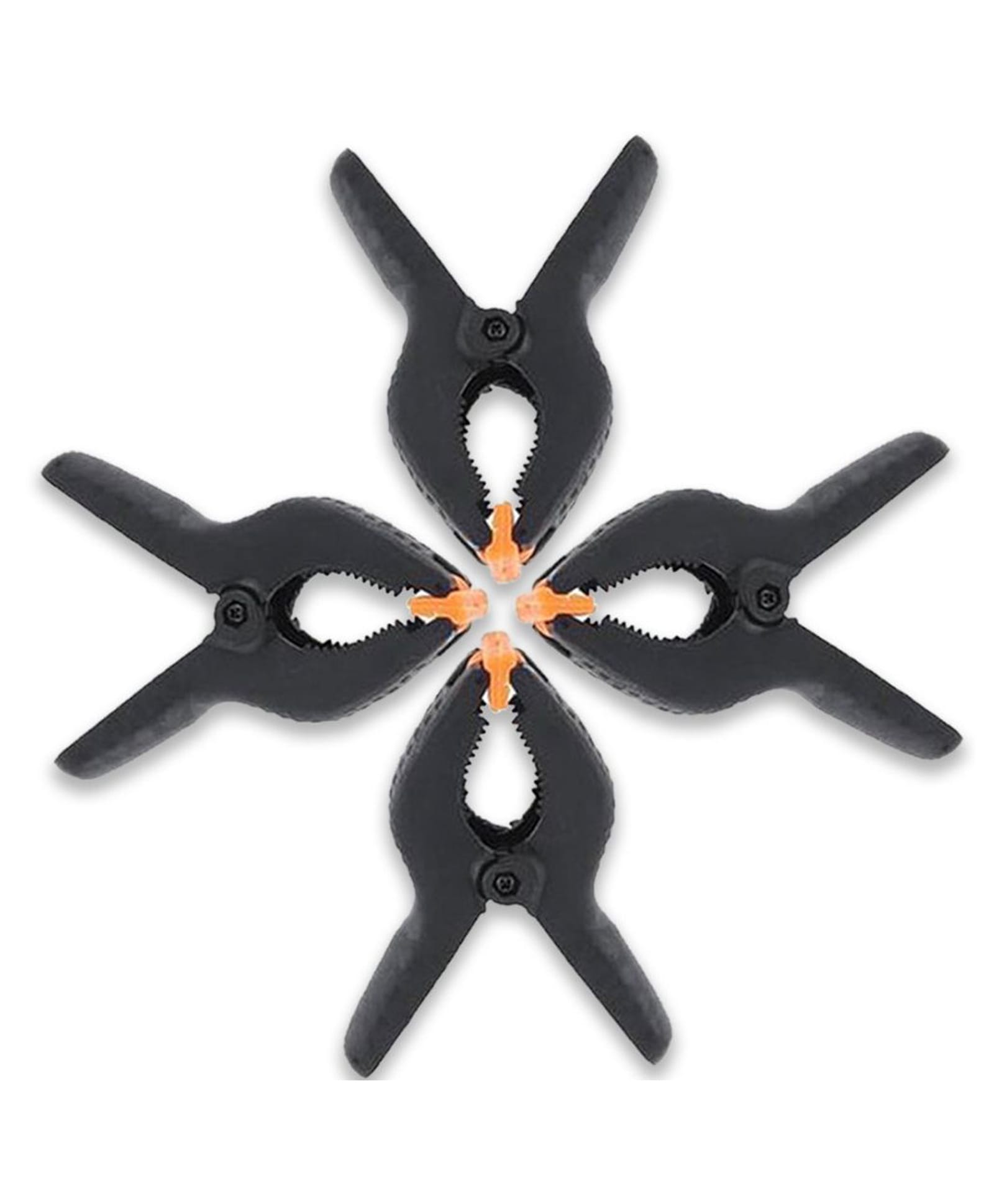 Babymoon Set of 4 Nylon Clips Clamps Photography Backdrop Support Spring Clamps for Background Muslin, Canvas, Paper, Chromakey Screen, Clip, Photo Studio Crafts, Backdrop Stand 12cm/4.7inch-picture-12