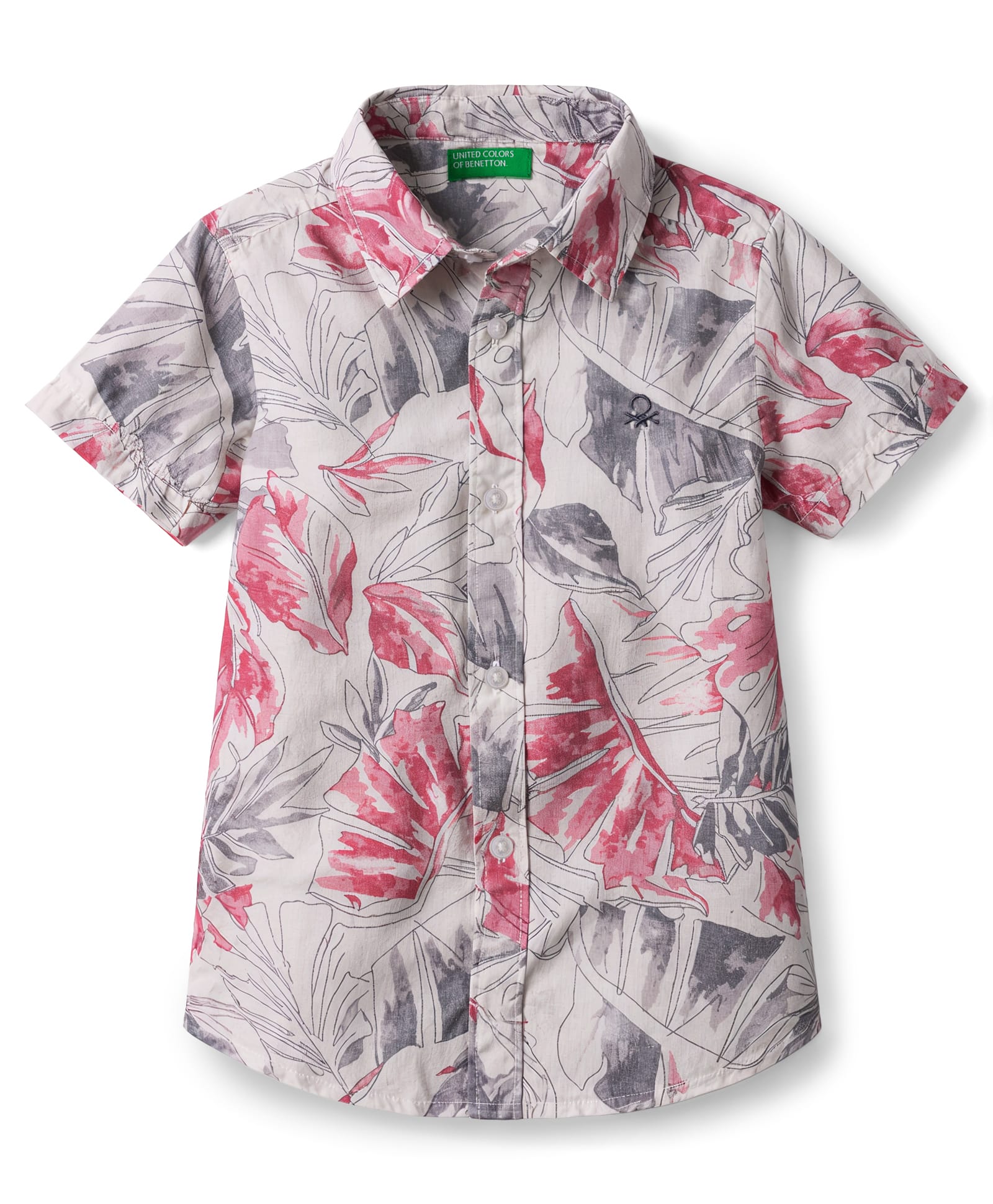 UCB Cotton Woven Shirts Half Sleeves Printed Offwhite 2-3 Years-picture-27