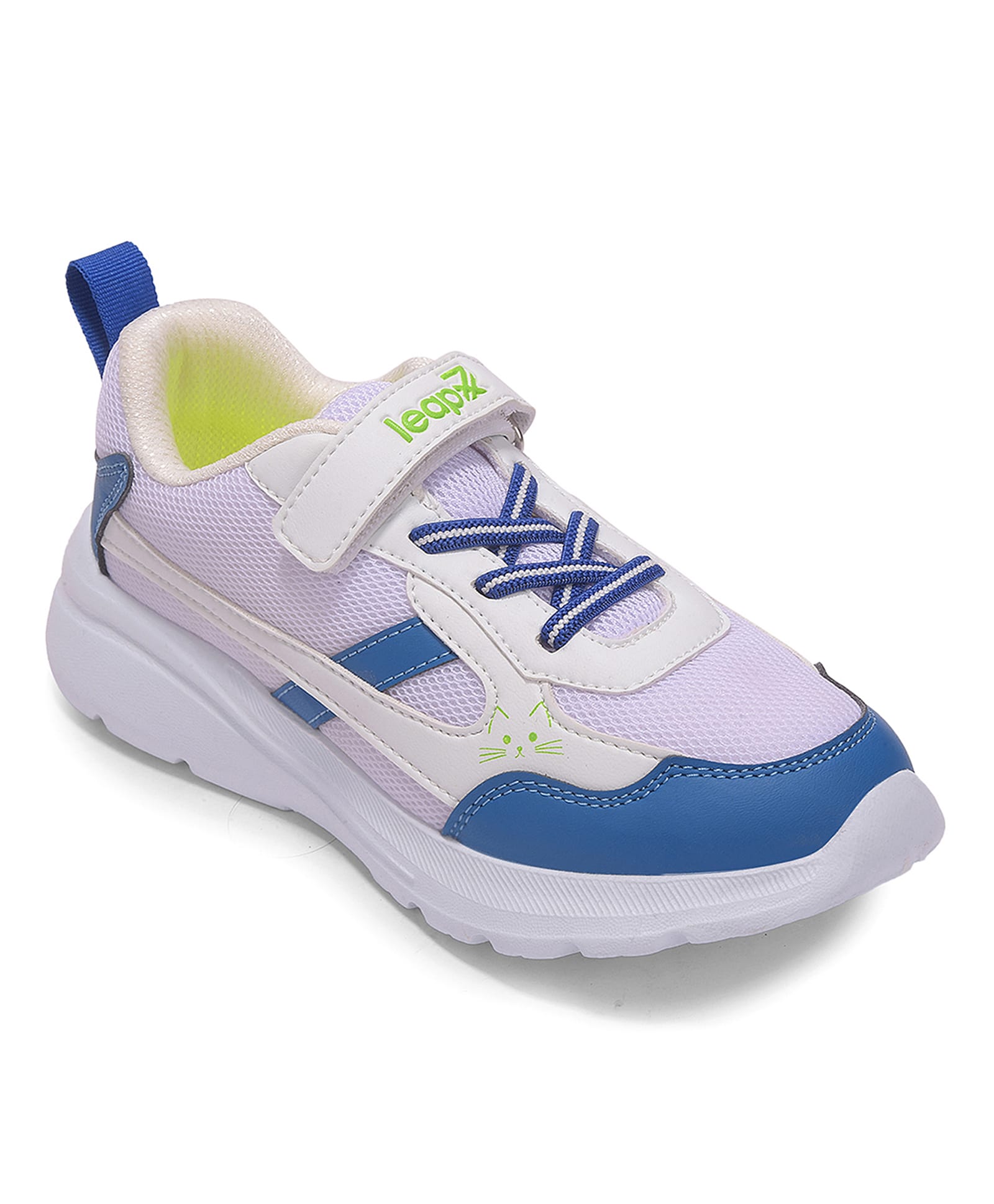 LIBERTY Colour Blocked Velcro Closure Shoes - White-picture-36