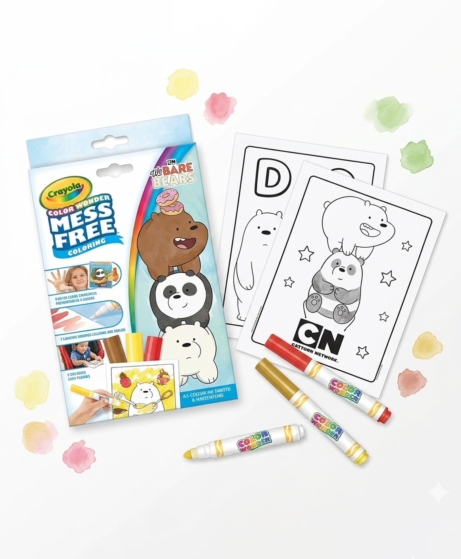Crayola We Bare Bears Regular Foldalope Crayons Pack of 12-image-40