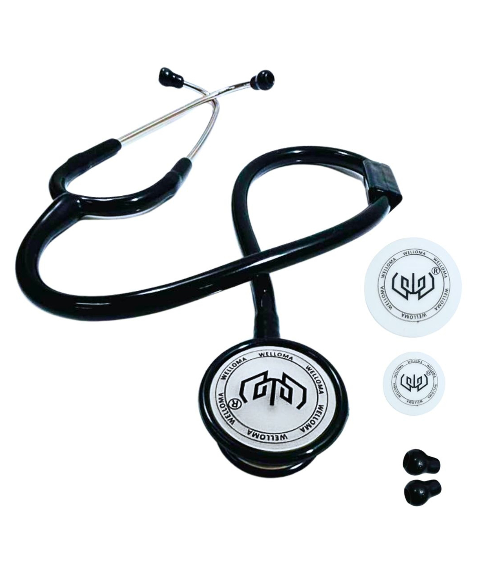 Welloma Classic III Stethoscope (Silver) | High Acoustic Sensitivity | Stainless Steel Chest piece | Durable Next-Gen Tubing | Latex-Free | For Doctors, Nurses & Medical Use-picture-16