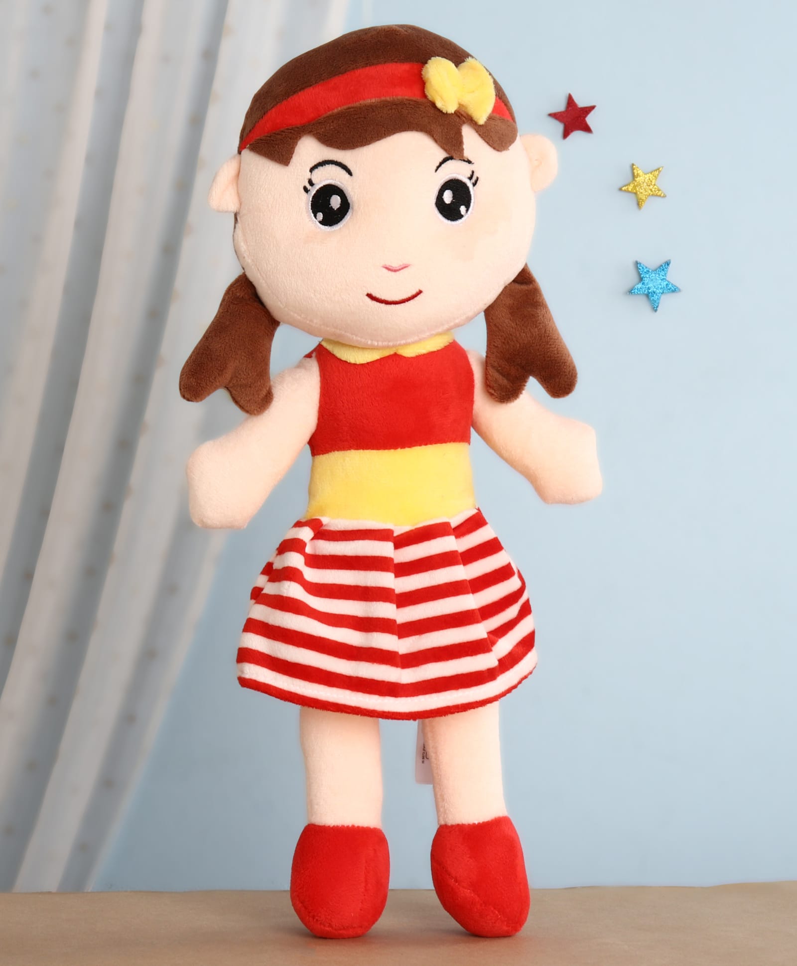 FUNZOO 39.5 cm Doll Soft Toy - Red-picture-14
