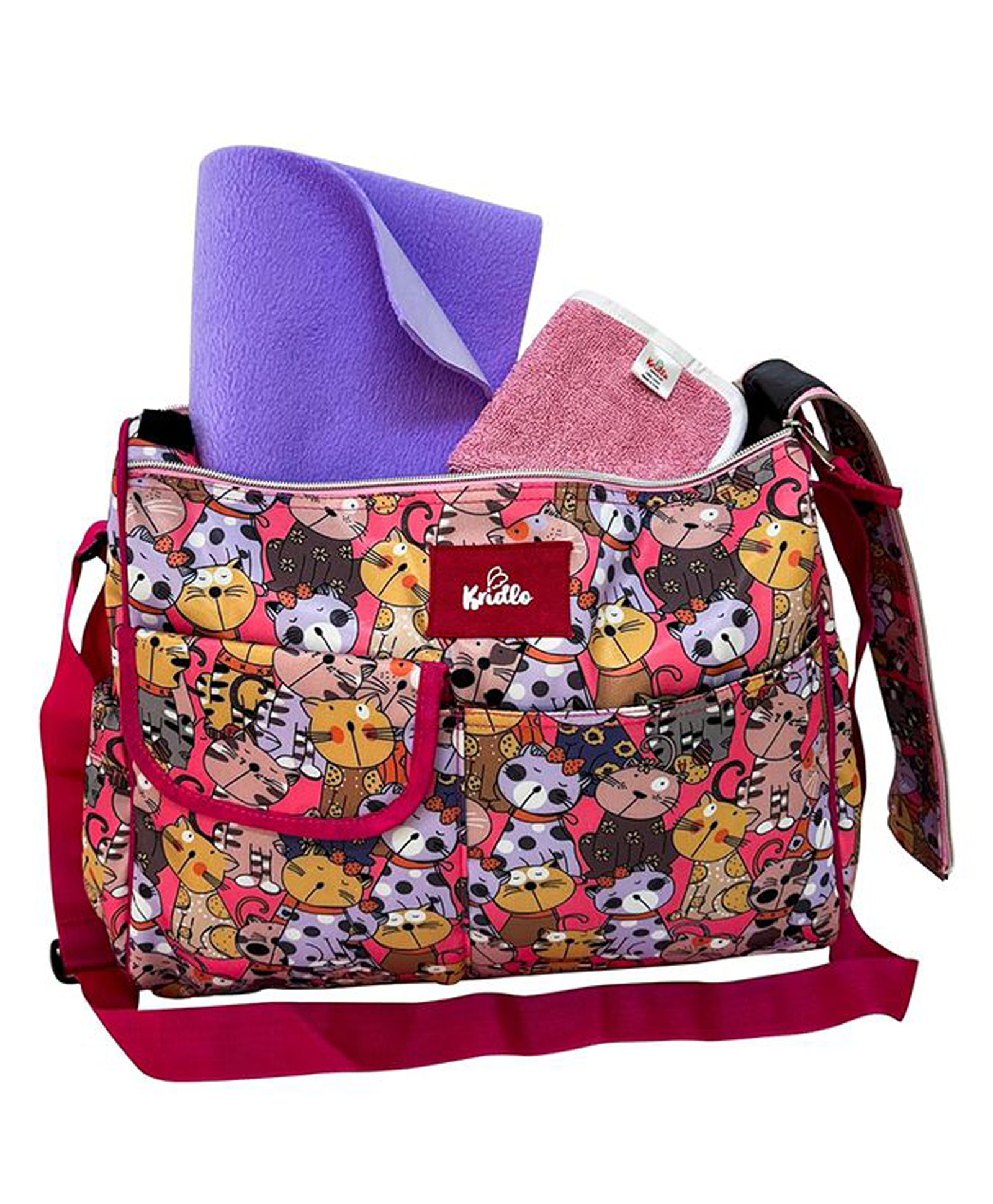 Kridlo Diaper Handbag with Dry Matress and Terry Washcloth-image-40