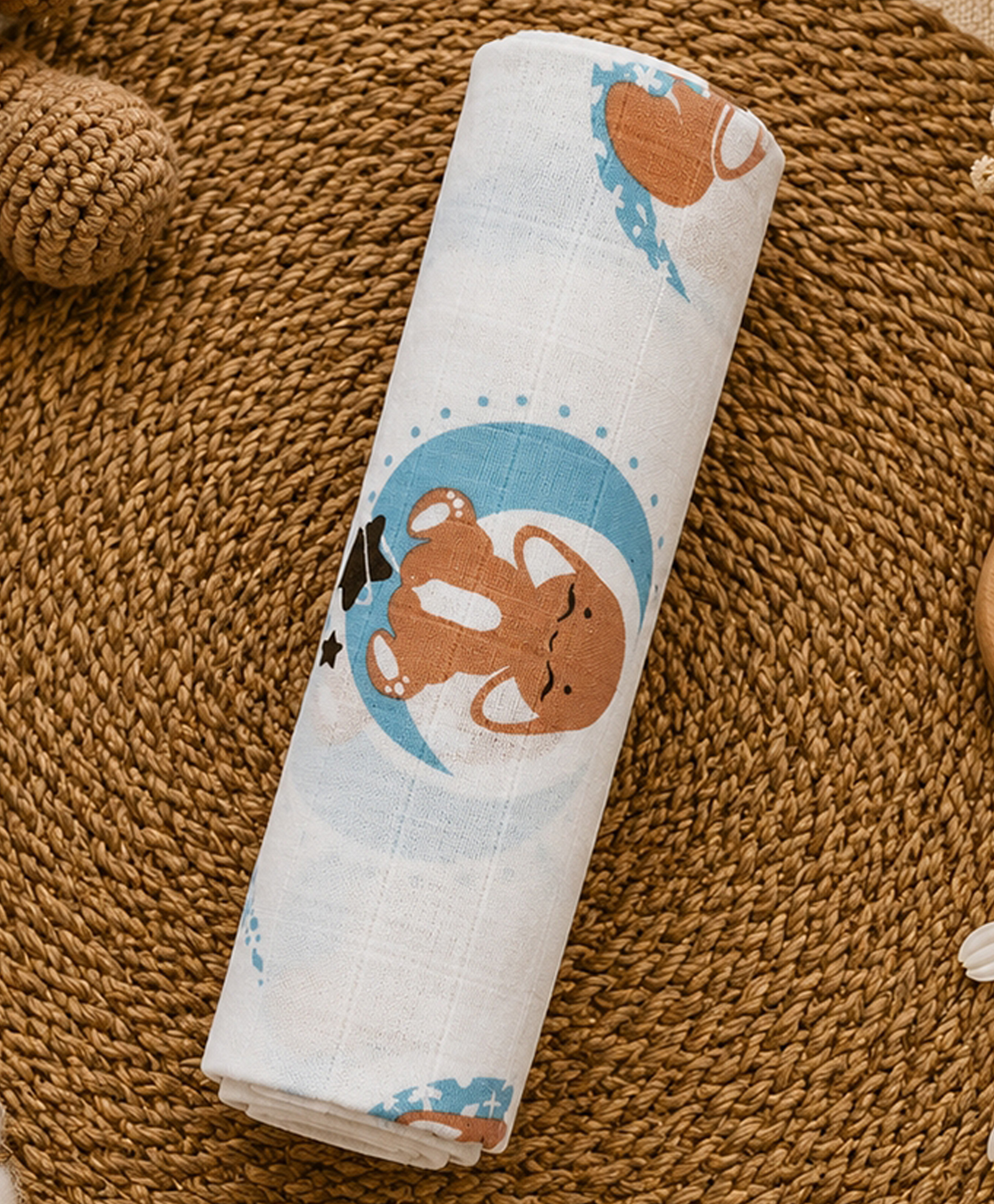Kridlo Swaddle pk of 1 - Blue Moon-image-24