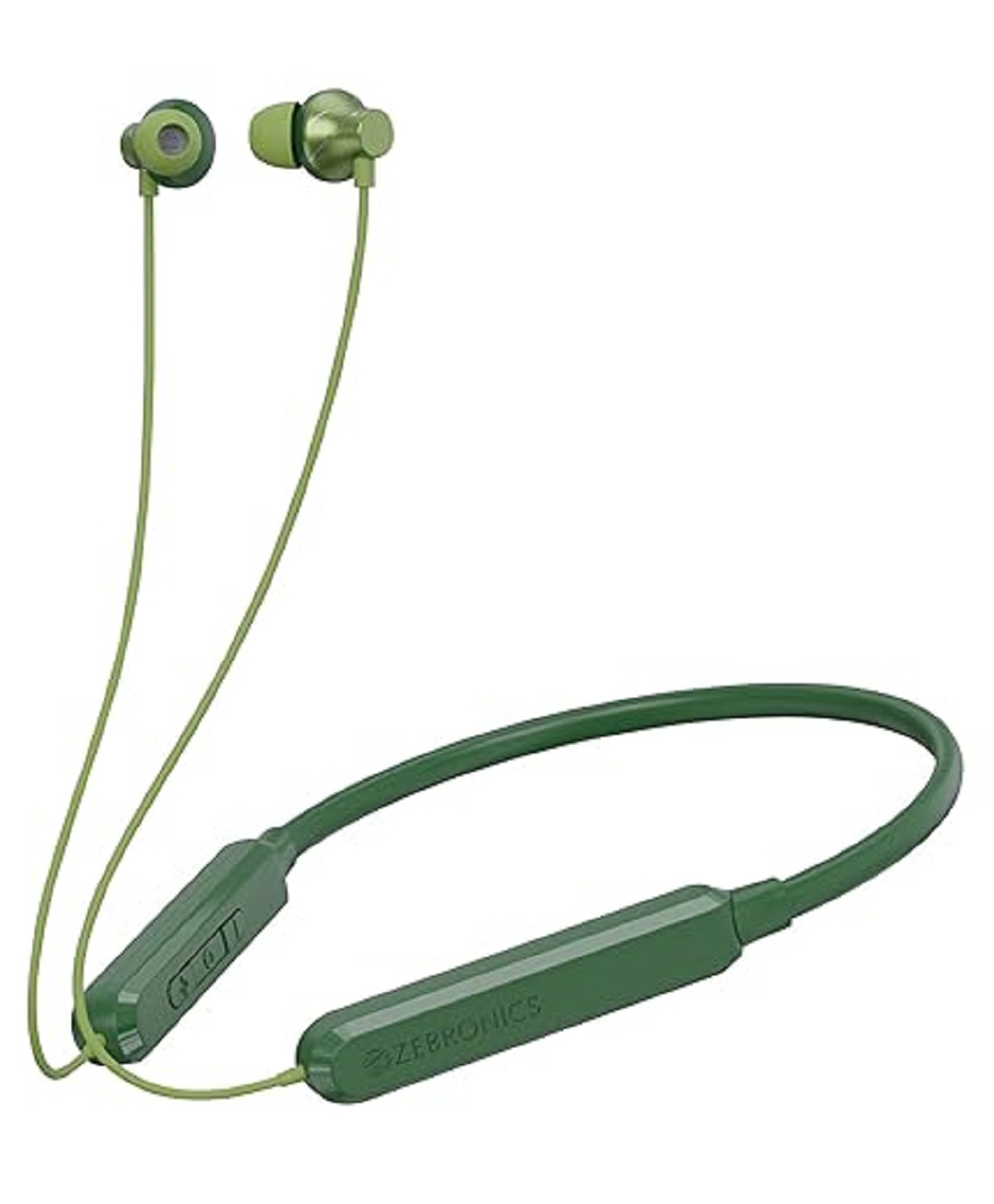 ZEBRONICS Jumbo LITE with 70 Hours Backup, Bluetooth v5.2 Wireless Neckband, Fast Charging, ENC Calling, Gaming Mode (Upto 50ms), Voice Assistant, Dual Pairing, Splash Proof, and Type C (Green)-picture-9