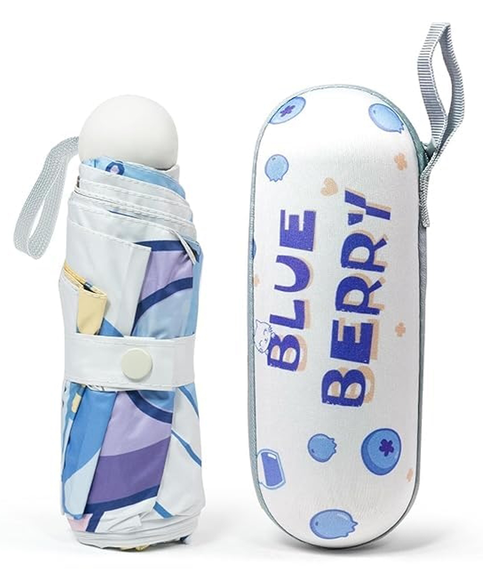 StarAndDaisy Crocodile Printed Umbrella With Case - Blueberry-image-33