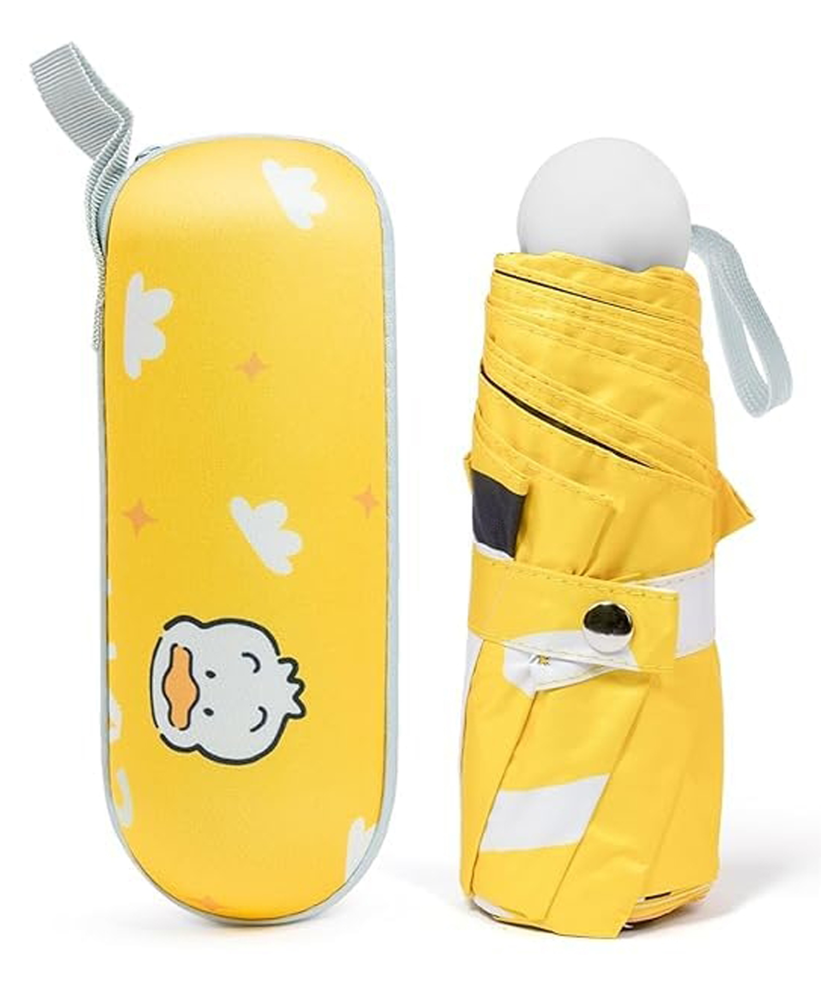 StarAndDaisy Crocodile Printed Umbrella With Case - yellow-picture-14