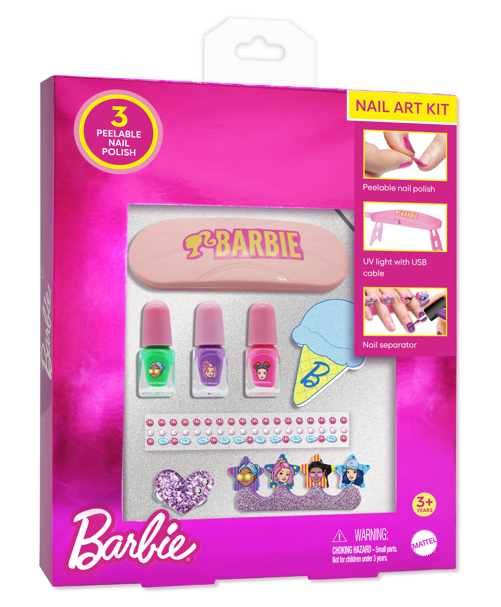 Barbie Nail Art Kit - Multicolor-picture-27