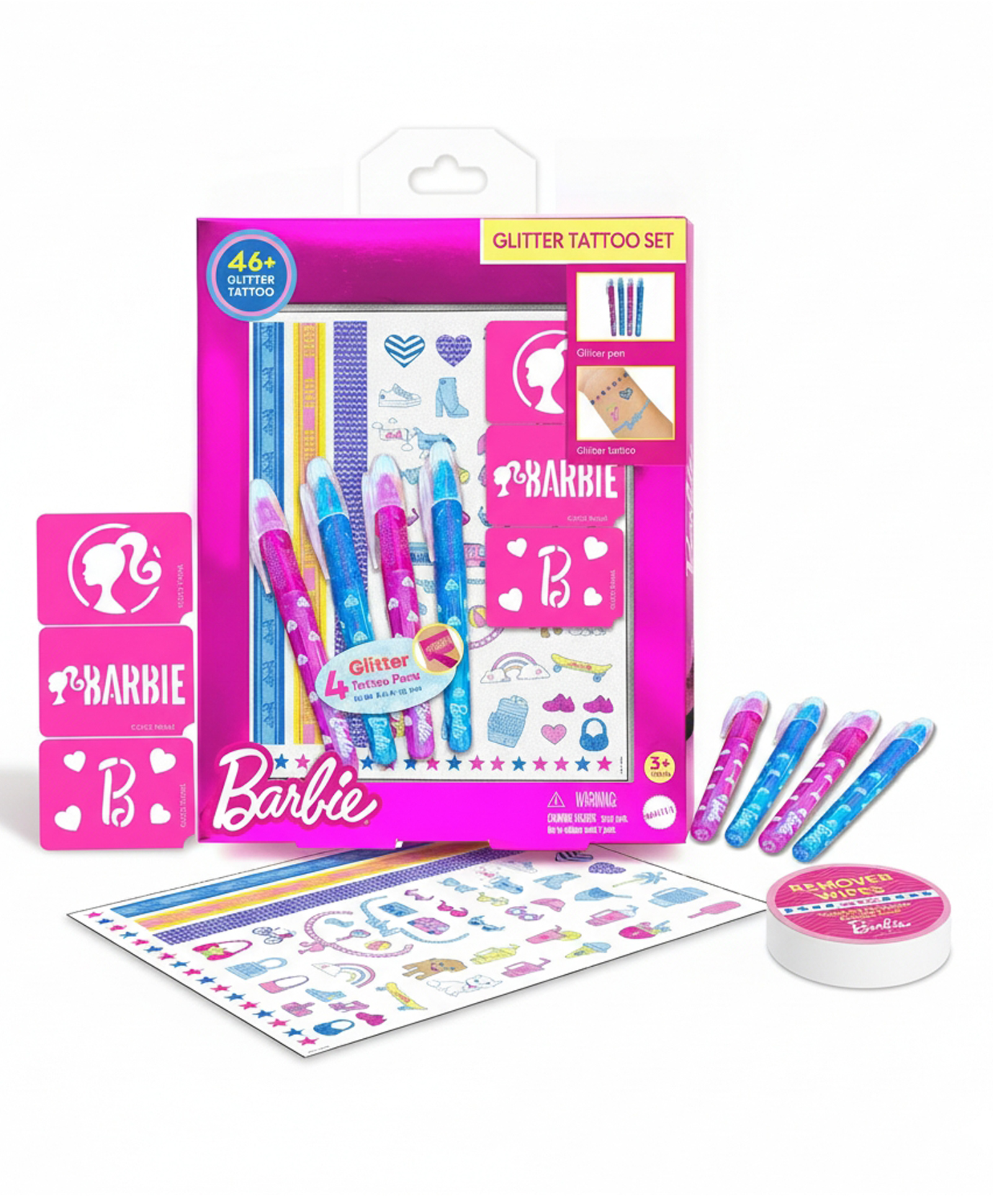 Barbie Glitter Tattoo Set - Multicolor-picture-26