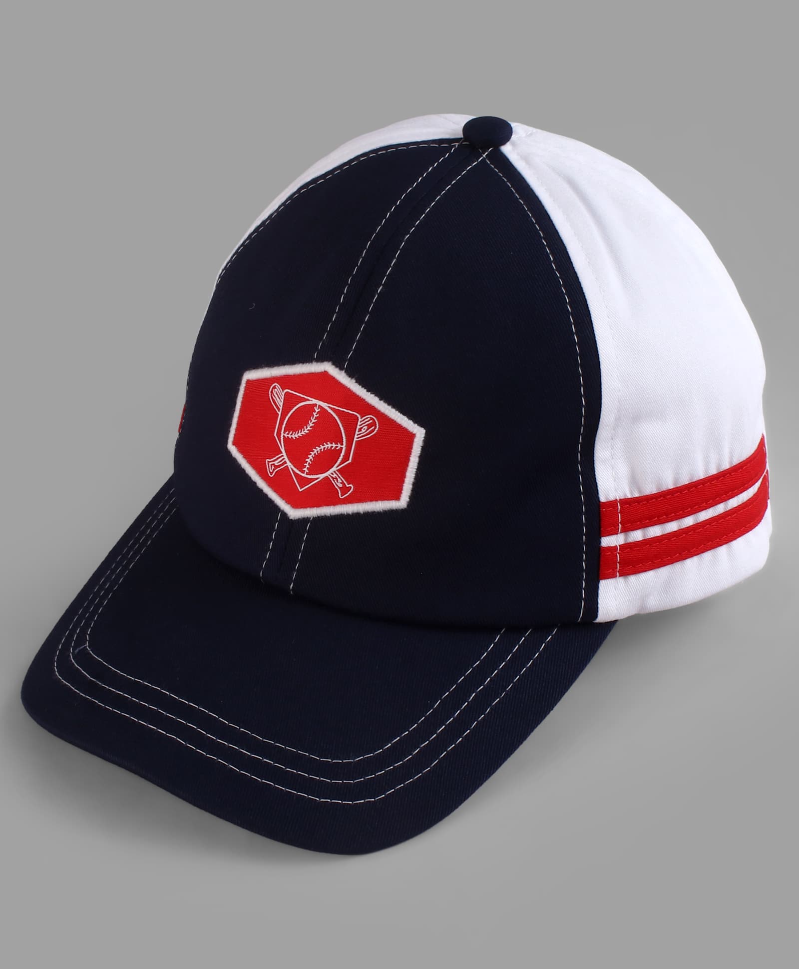 Pine Kids Woven Baseball Cap Navy Blue - Diameter 16.5 cm-picture-25
