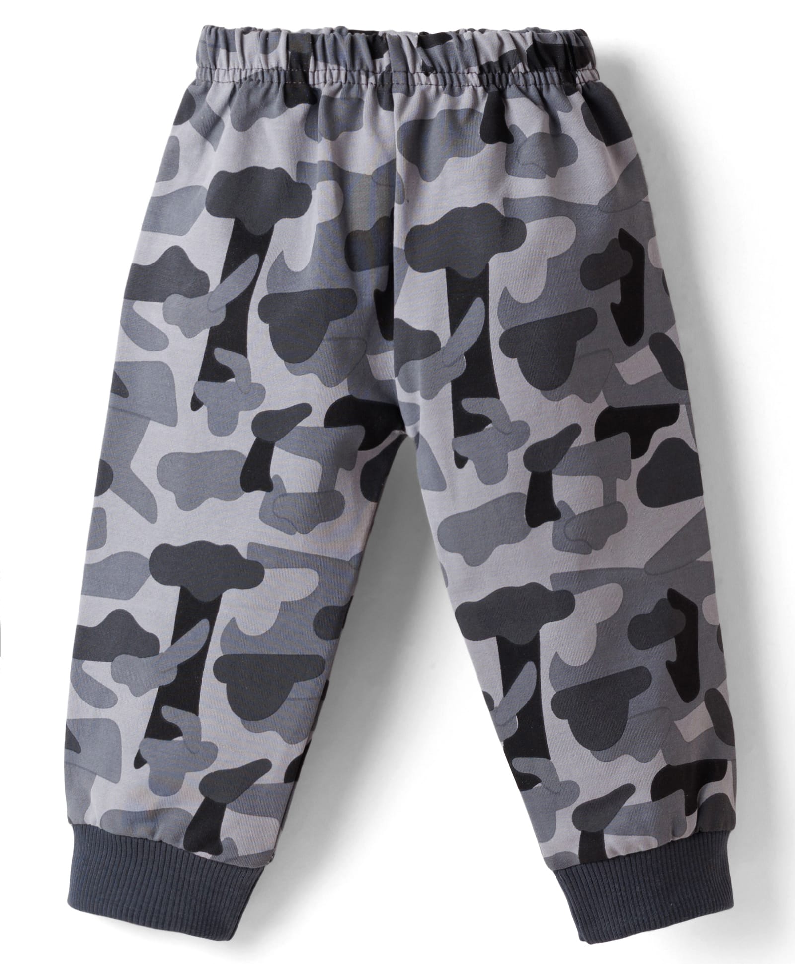 Mini Taurus Interlock Knit Full Length Lounge Pant with Camouflage Print - Grey-picture-23