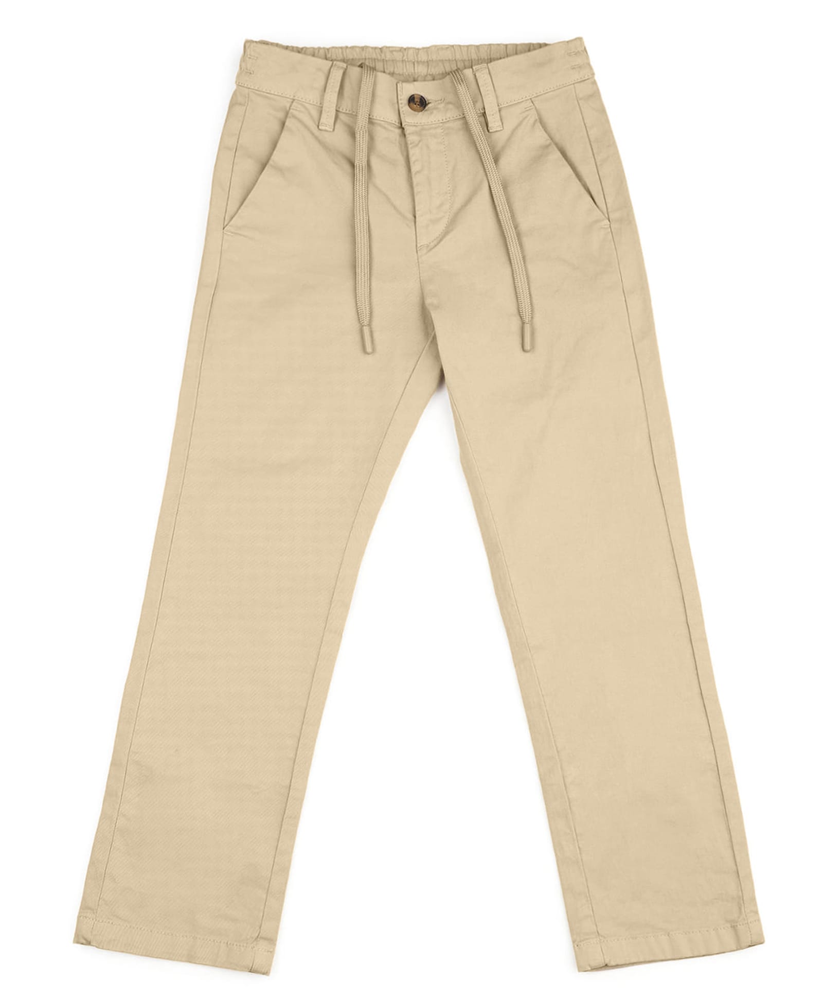 U.S. Polo Assn. Kids Cotton Woven Solid Trousers - Khaki-picture-22