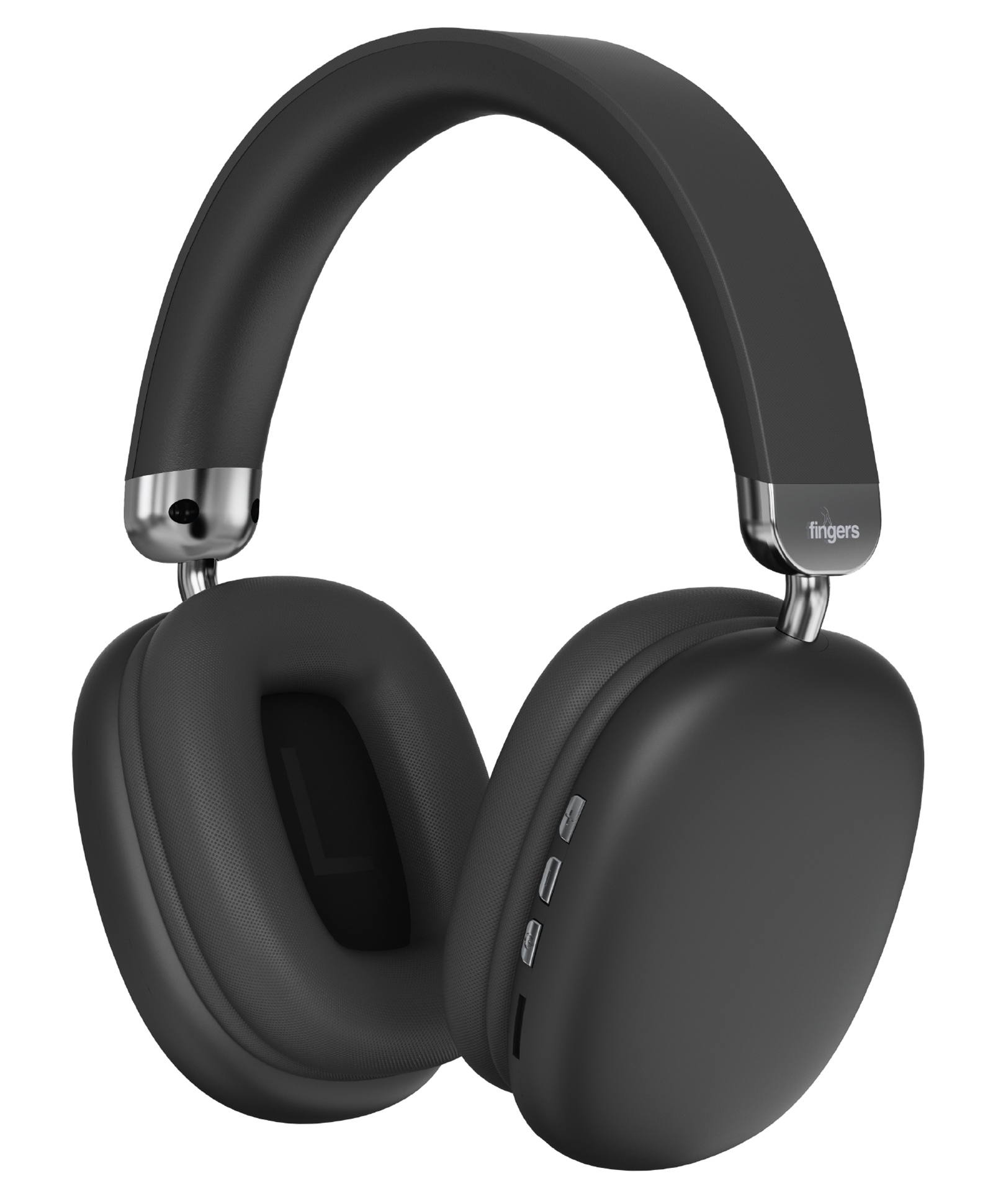 FINGERS Jovia-H7 Wireless Over-Ear Headphones (Immersive Bass, Luxe Design, 18-Hour Playtime, Noise-Isolating Fit, Bluetooth | FM Radio | MicroSD | AUX, Made in India) - Gentle Grey-image-15
