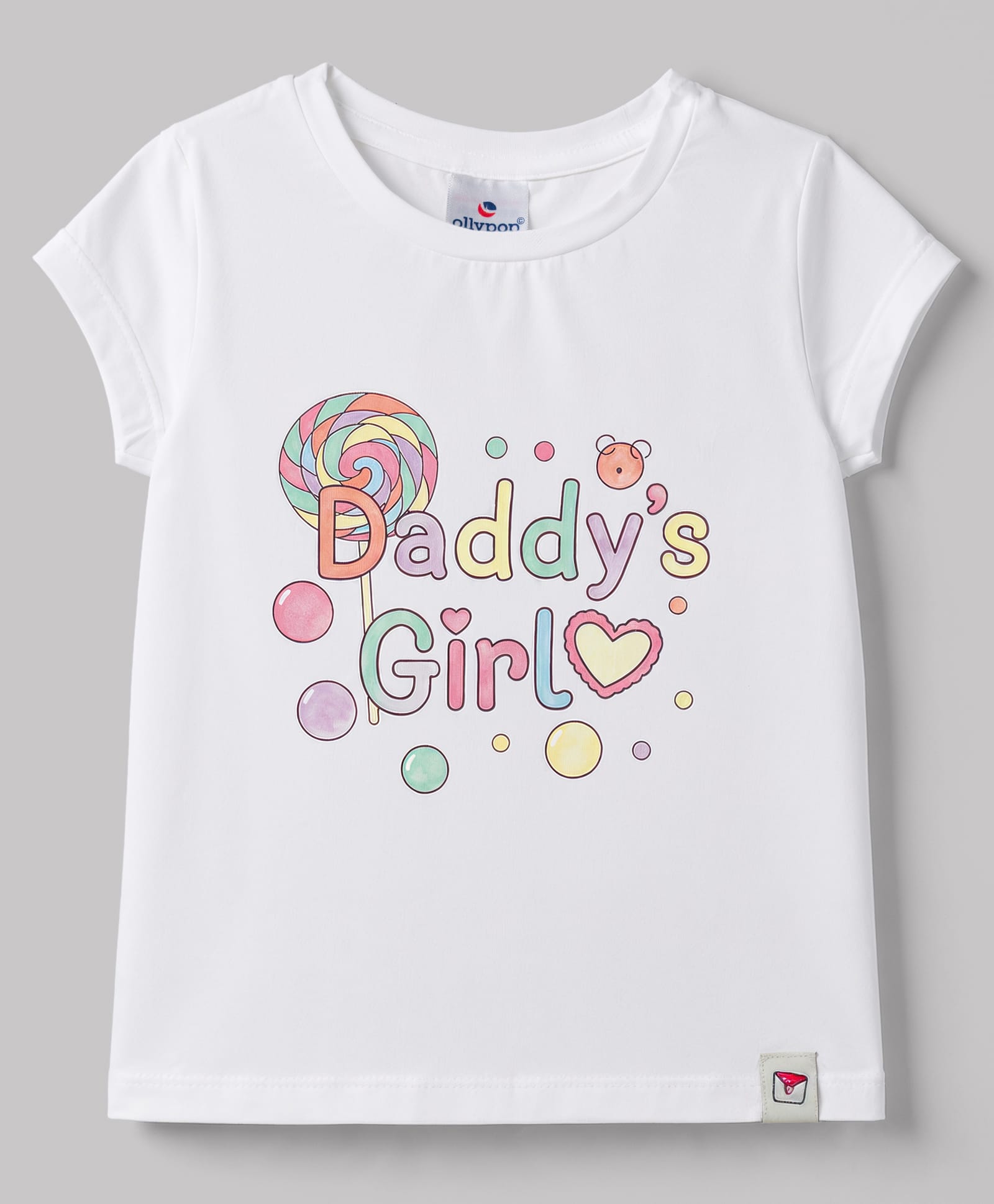 Ollypop Cotton Knit Tops Half Sleeves L White 2-3 Years-image-9