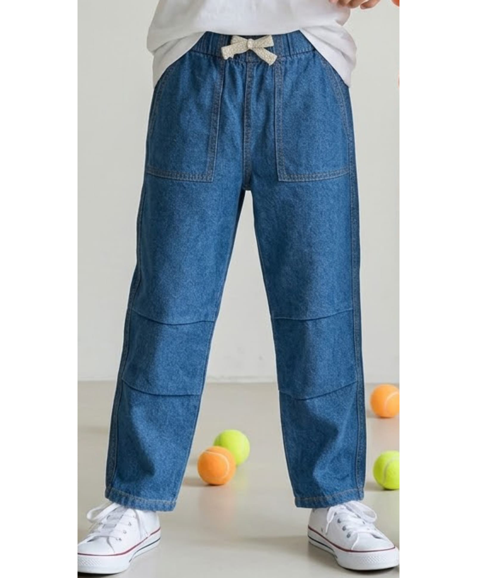 Tales & Stories Denim Solid Jeans - Blue-picture-12