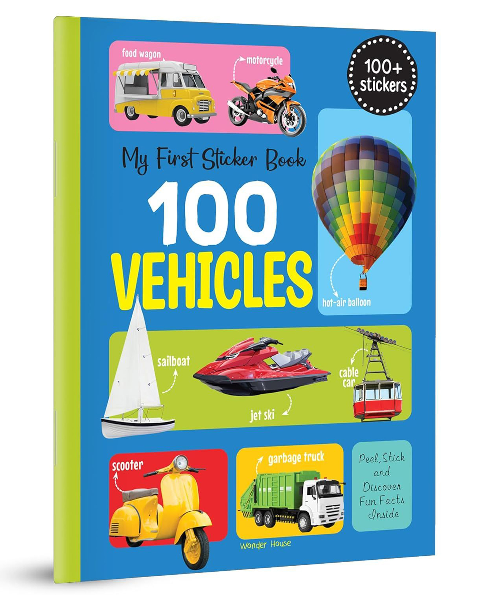 wonder house books My First 100 Vehicles Stickers Paperback 31 March 2025 Knowledge Book - English-picture-29