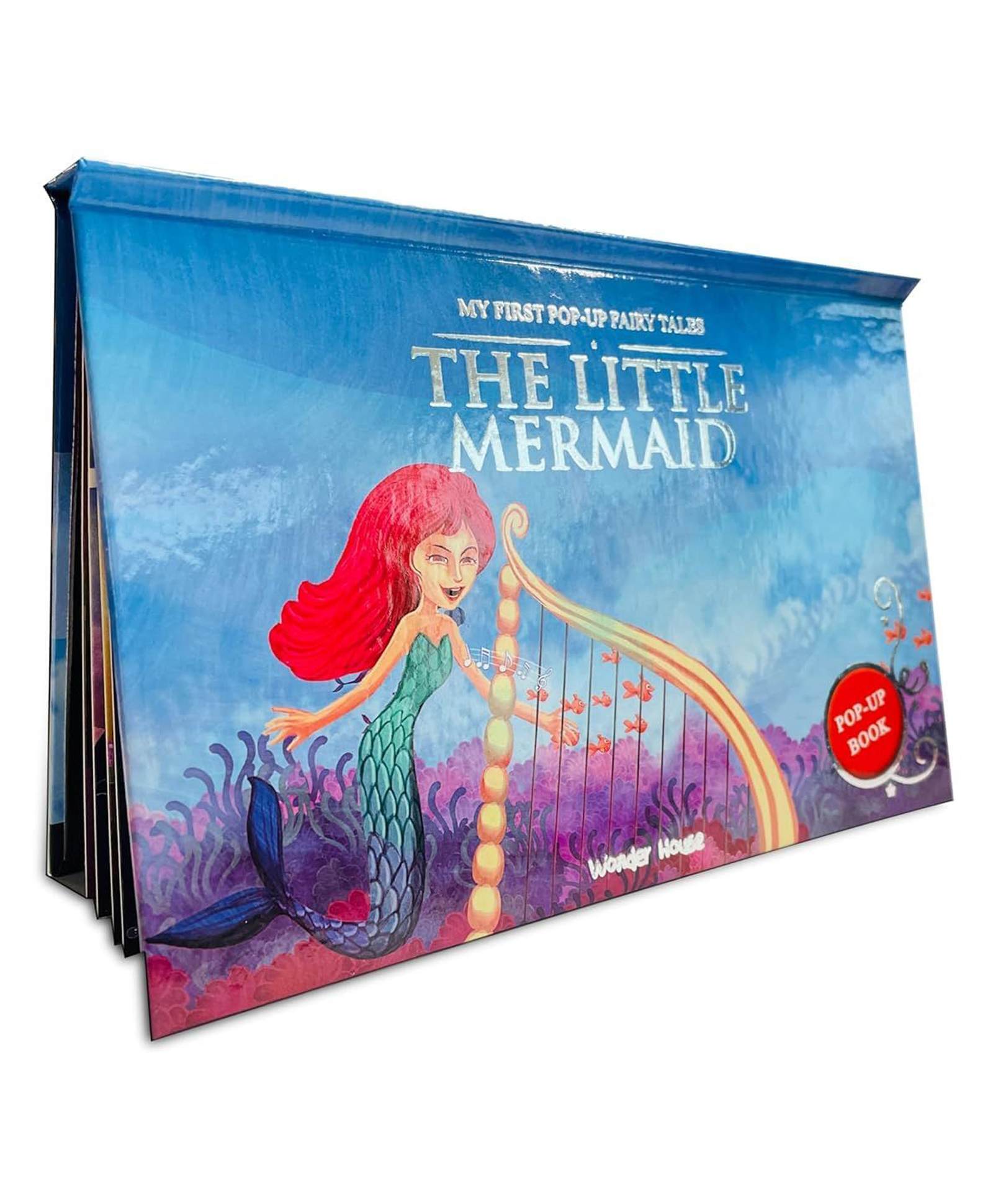 My First Pop Up Fairy Tales Little Mermaid: Pop up Books for children Board book 1 September 2024 Knowledge Book Pack of 1- English-image-7