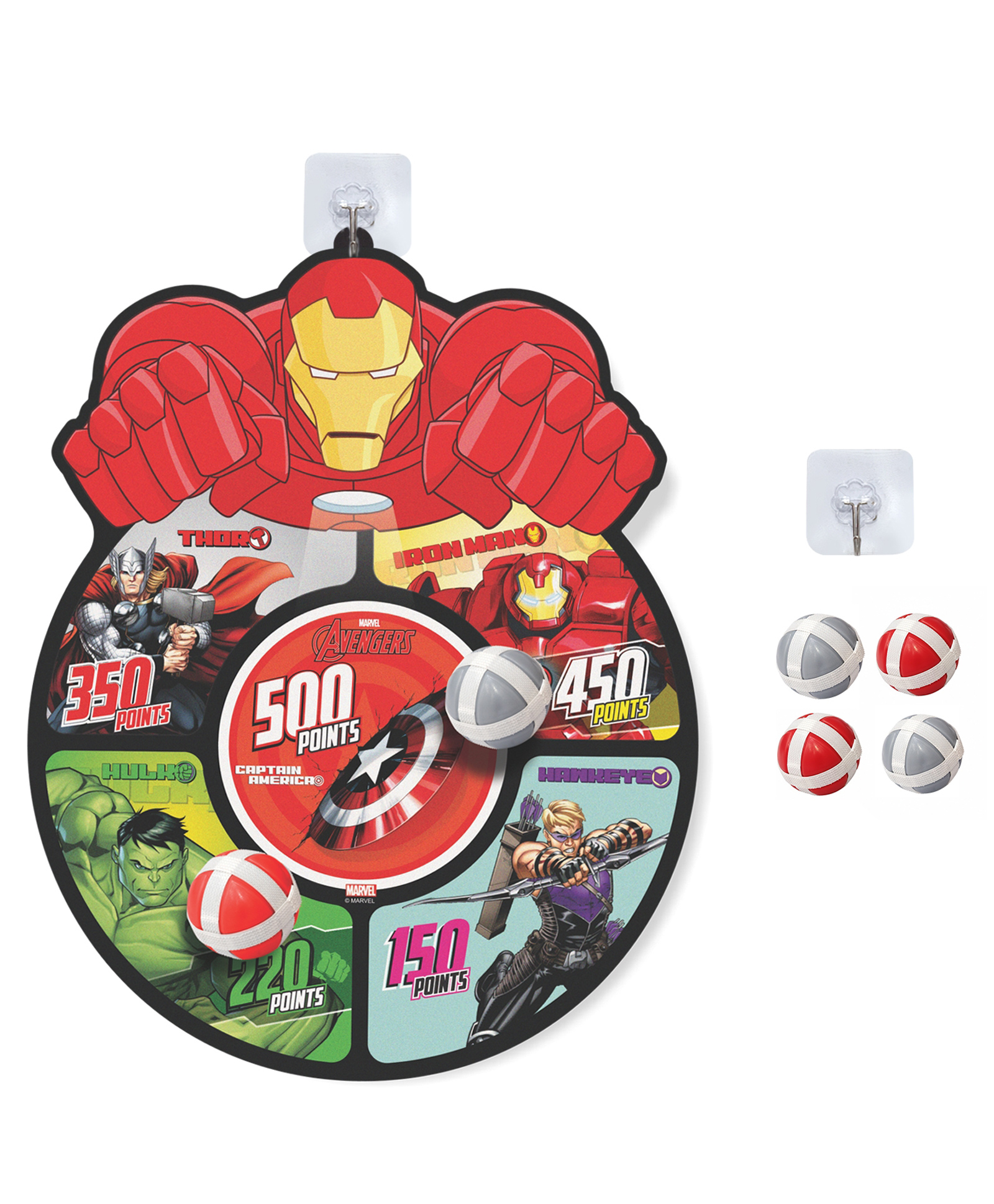 IToys Avenger Theme Sticky Dart Board- Multicolor-picture-12