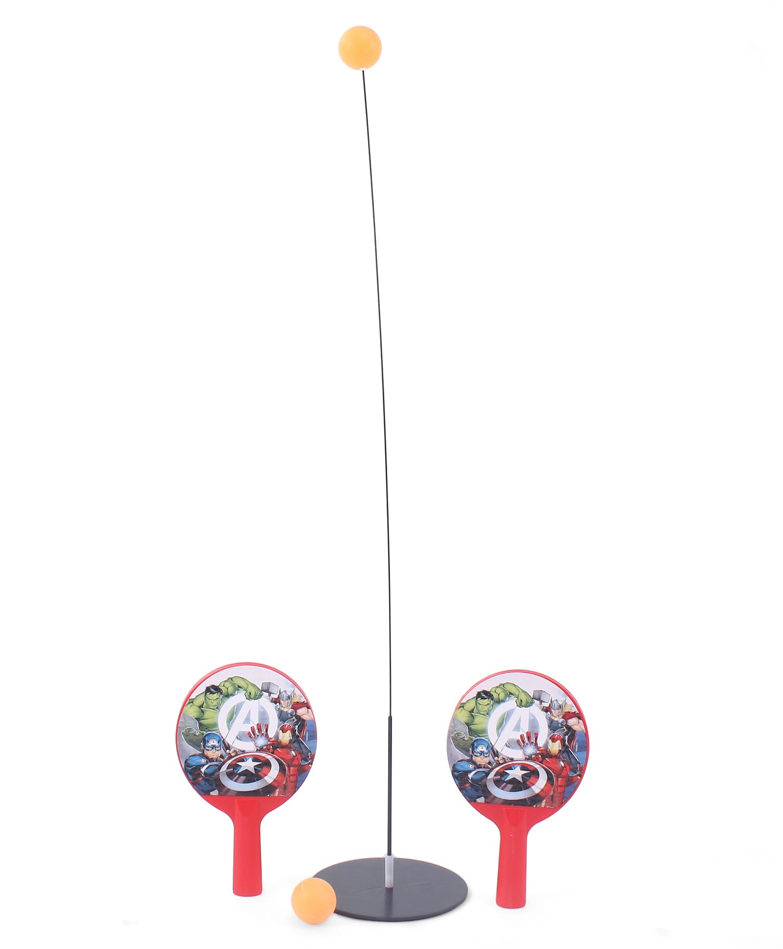 Avengers Ping Pong Tennis Trainer with Avengers Print - Red-picture-24