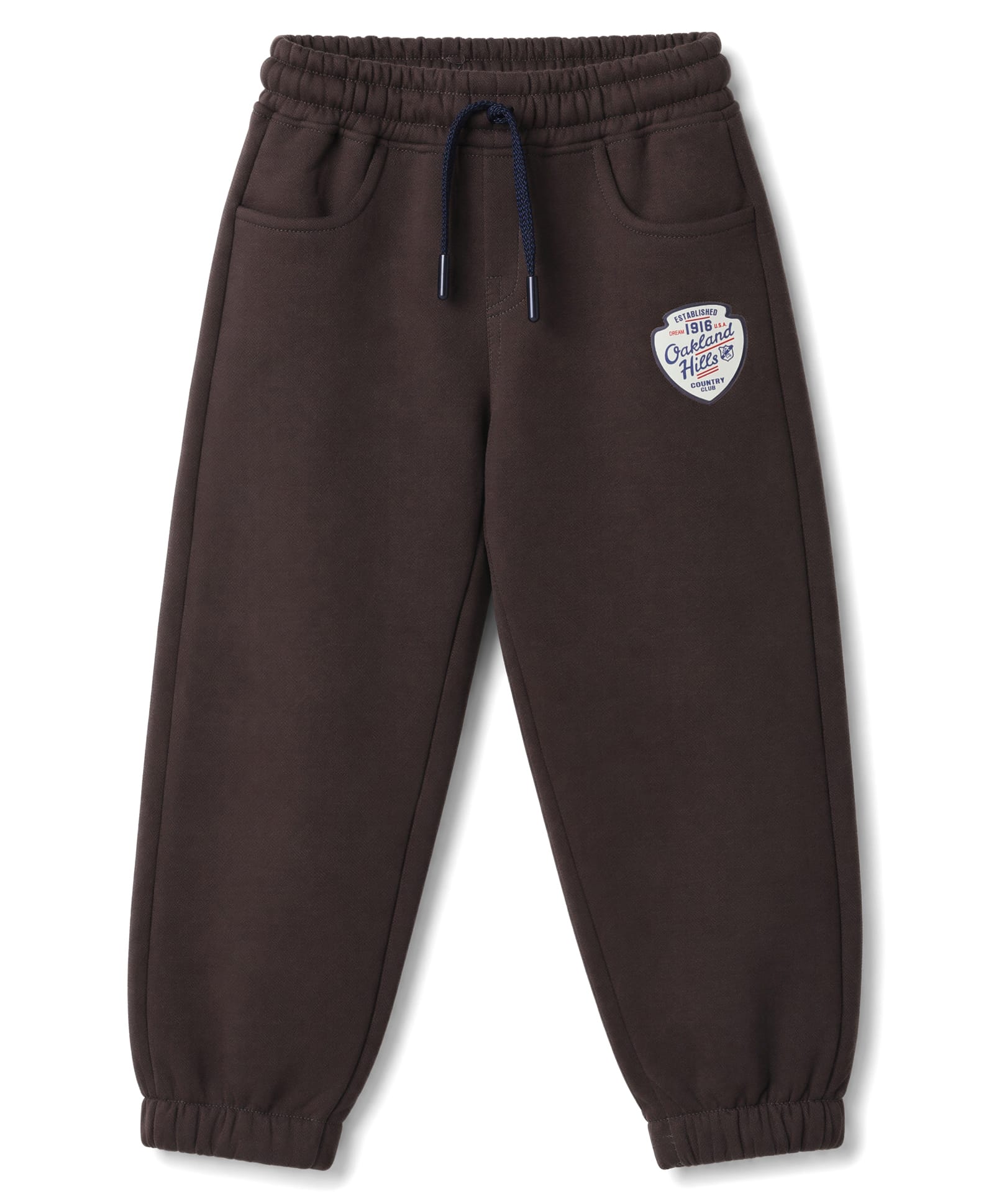 Olio Kids Knitted Full Length Printed Lounge Pant - Charcoal Grey-picture-10