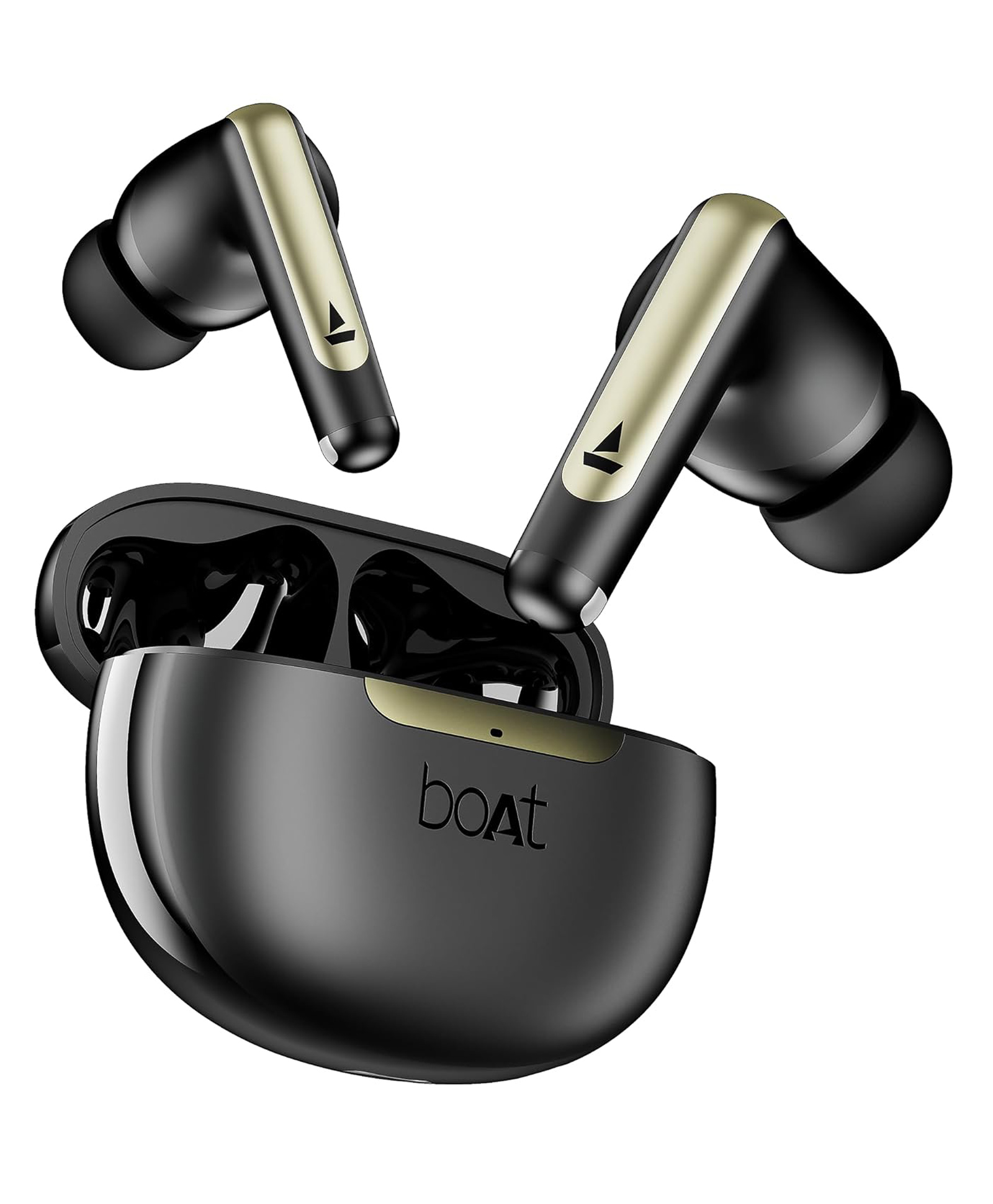 Boat Airdopes 141 Elite ANC Tech, 42H Battery, Fast Charge, Ad Free Music via App Support, IPX5, Bluetooth Earbuds, TWS Ear Buds Wireless Earphones with mic (Black)-image-45