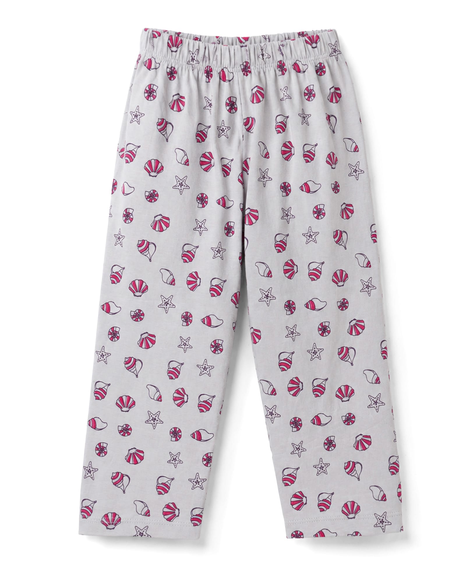 Tango Single Jersey Knit Snail Printed Three Fourth Leggings - Lavender-picture-26