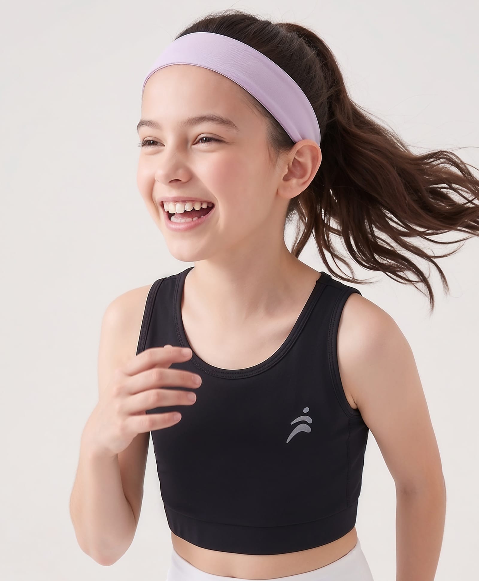 Pine Active Knit Sleeveless Super Stretch Sports Bra - Black-picture-27