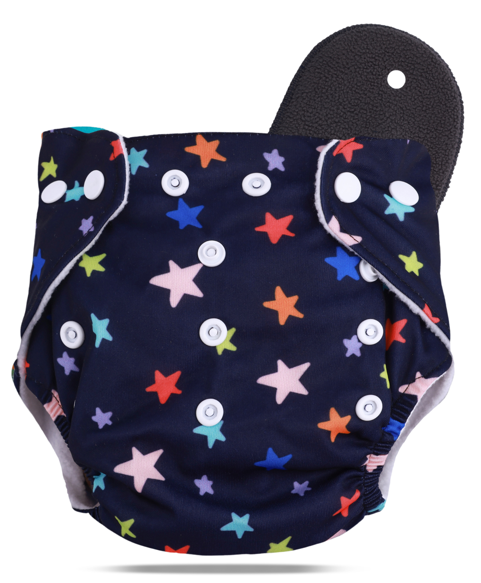 Devico Leakage Proof Reusable Cloth Diaper With 5 Layer High absorbent Pad Pack of 1- Yellow-image-27