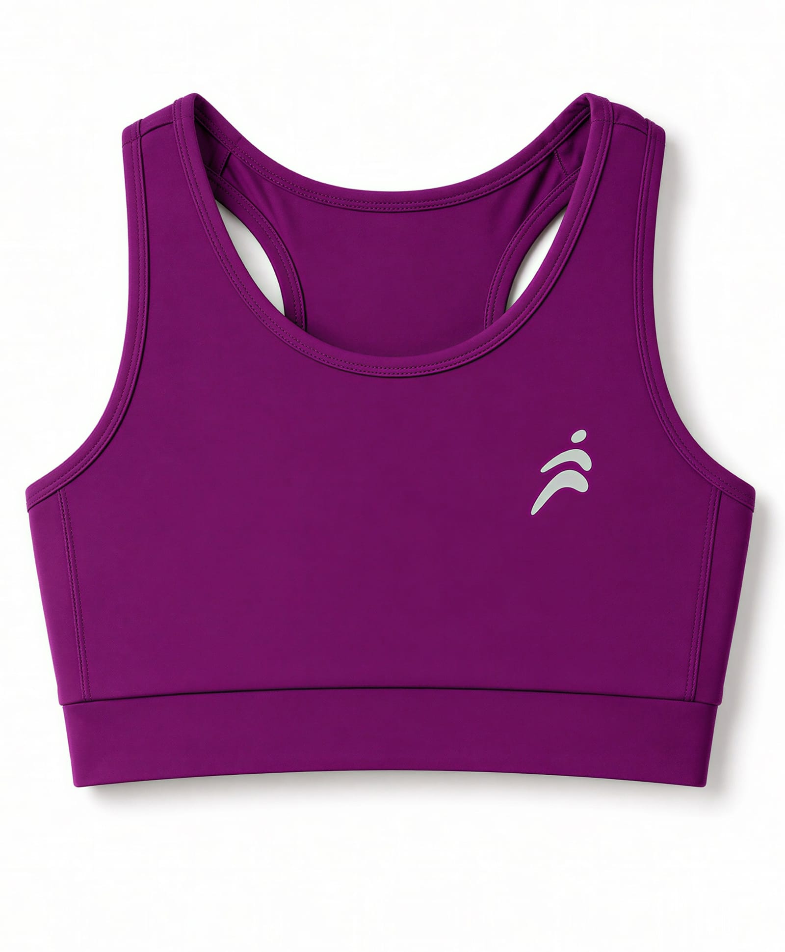 Pine Active Knit Sleeveless Super Stretch Sports Bra - Purple-picture-28