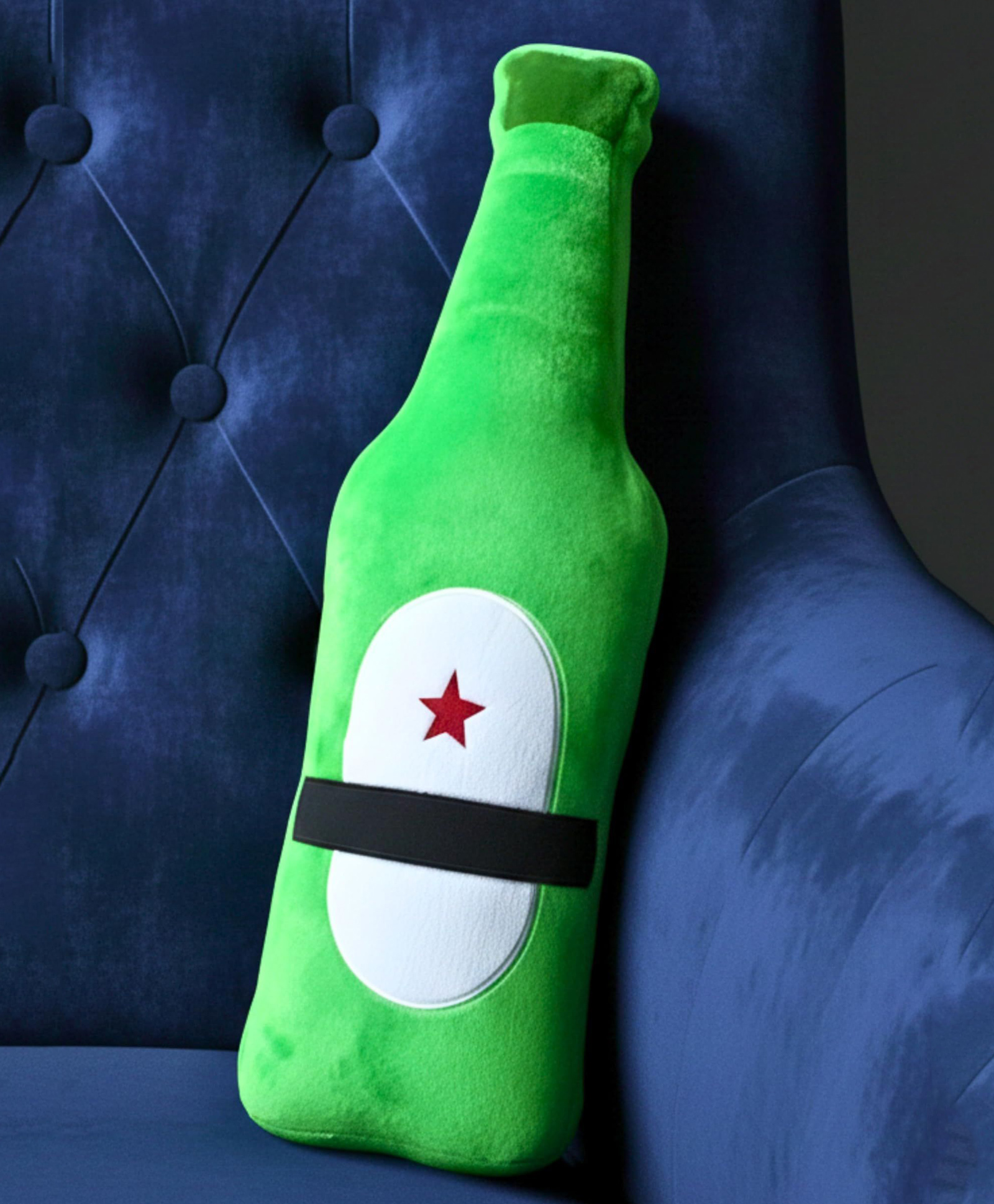 Tickles 30 cm Beer Bottle Shape Soft Stuffed Plush Toy for Boys & Girls Birthday Gift Home Decor ( Color: Green)-image-36