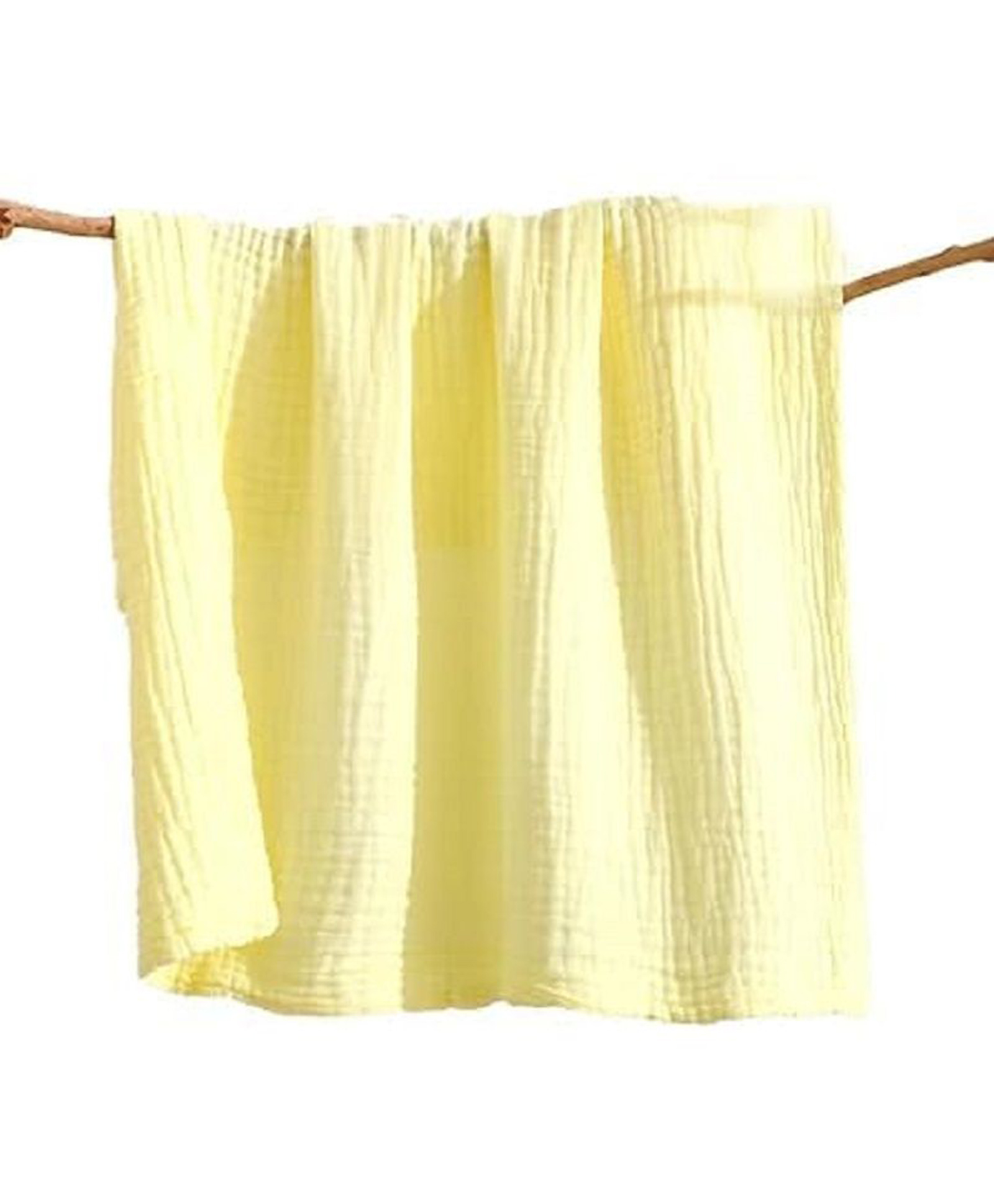 Teri Beri Baby Muslin Cotton Baby Bath Towel Extra Soft Super Absorbent Towels for Infants, New Born Babies and Toddlers (0-3 Years) Yellow-picture-34