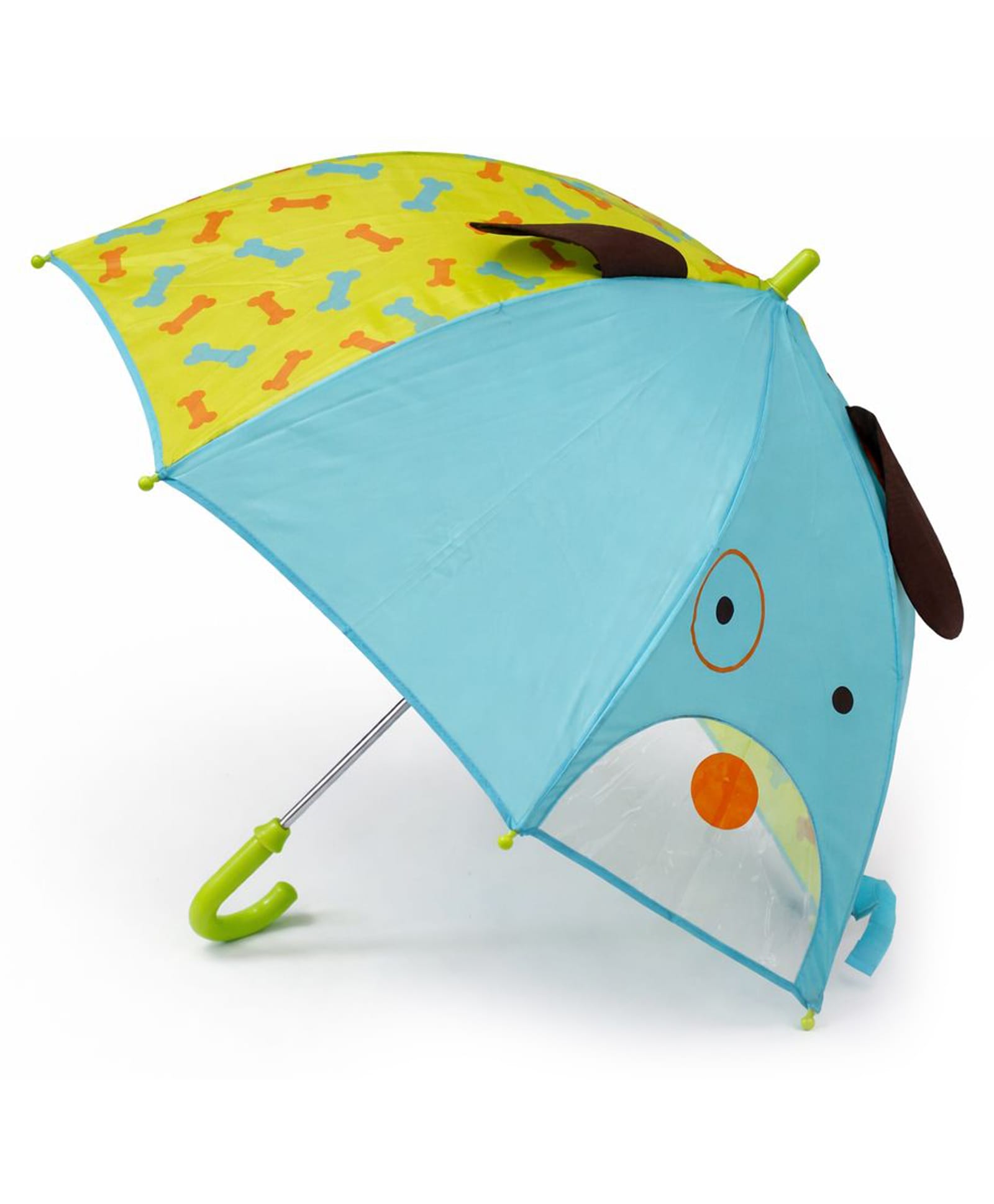 CHAATEWALA Dog Face Designed Umbrella With Pop Up Ears - Multi Colour-picture-14
