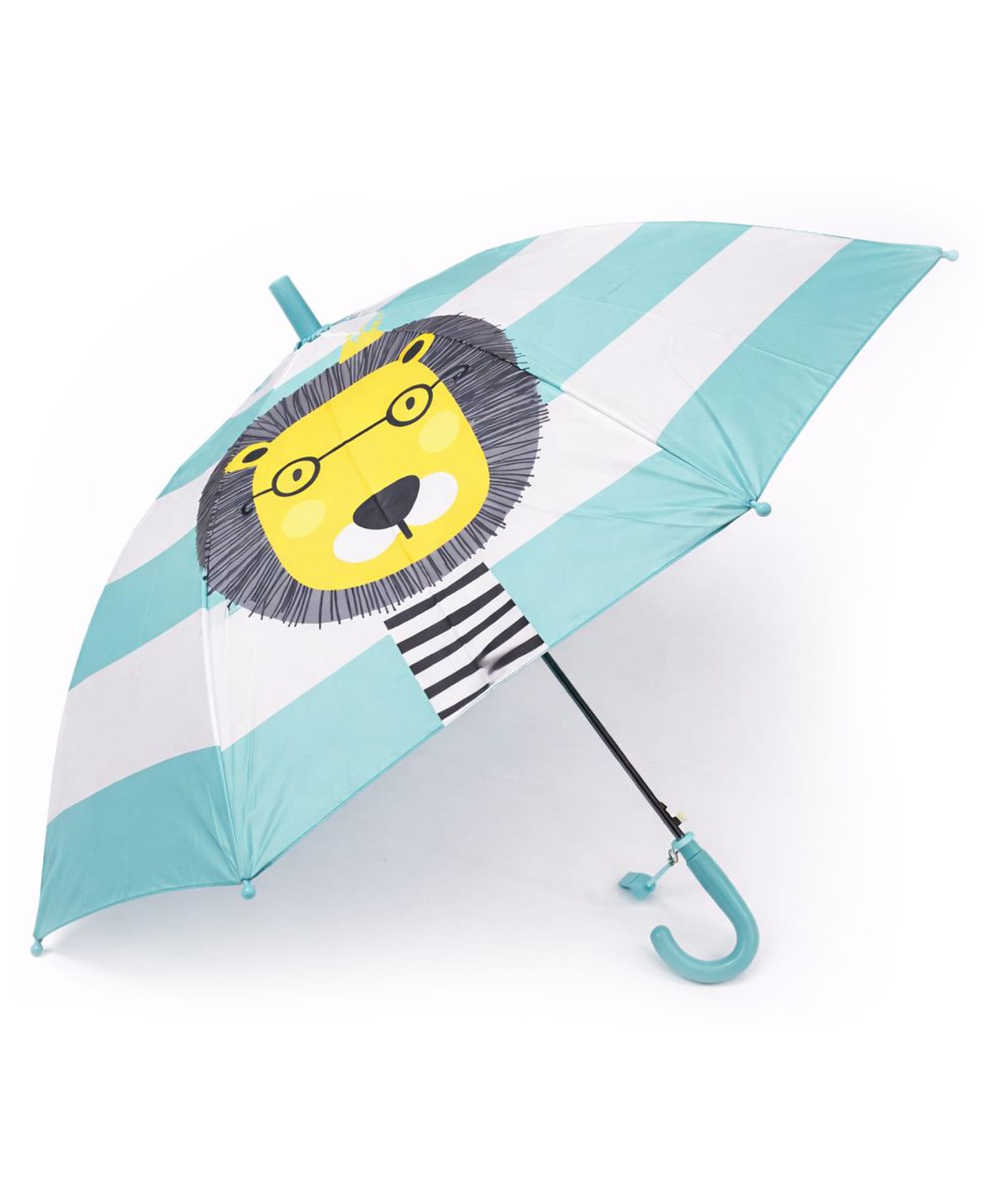 CHAATEWALA Animal Designed Striped Umbrella - Green-picture-19