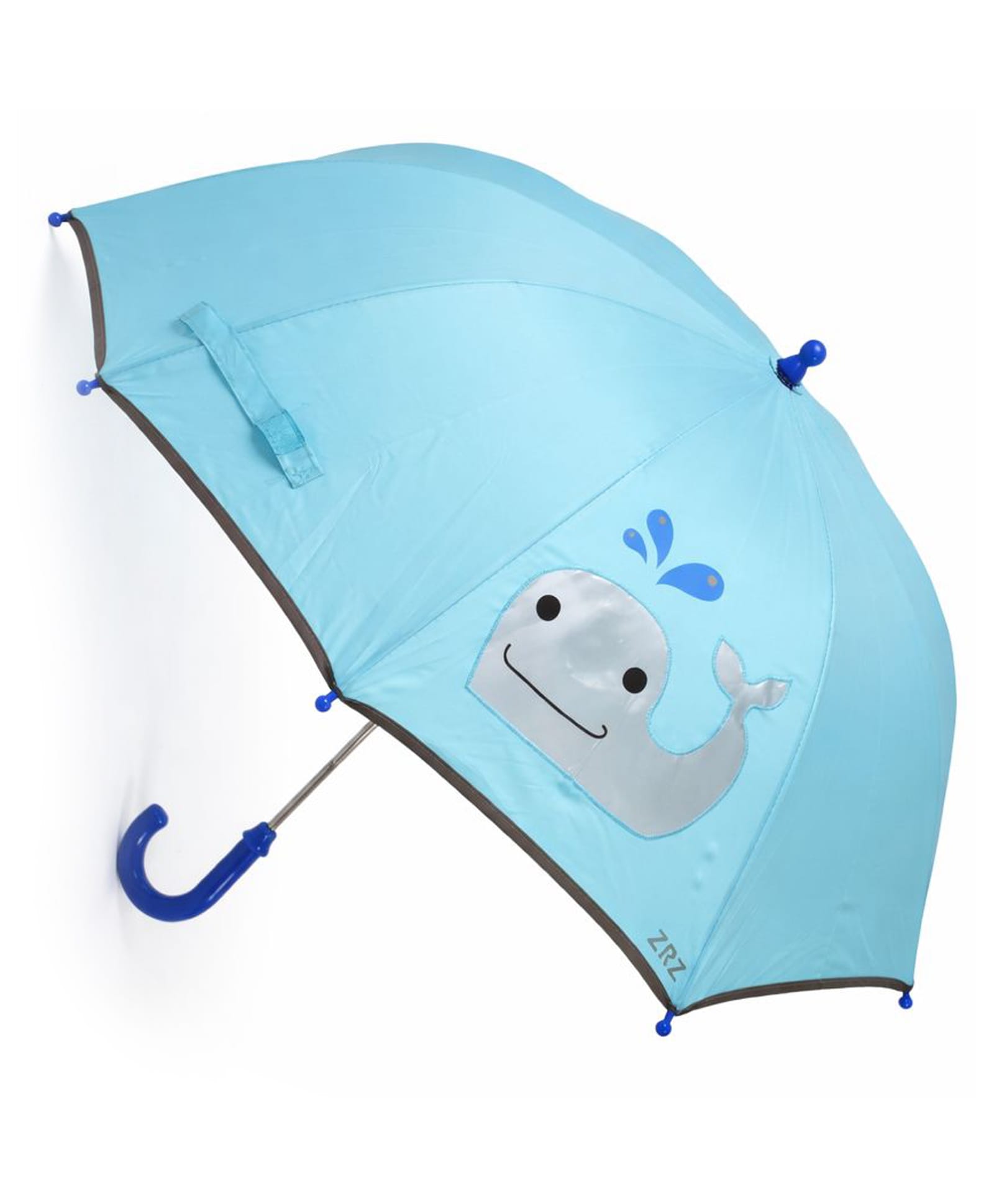 CHAATEWALA Whale Designed Striped Umbrella - Blue-picture-15