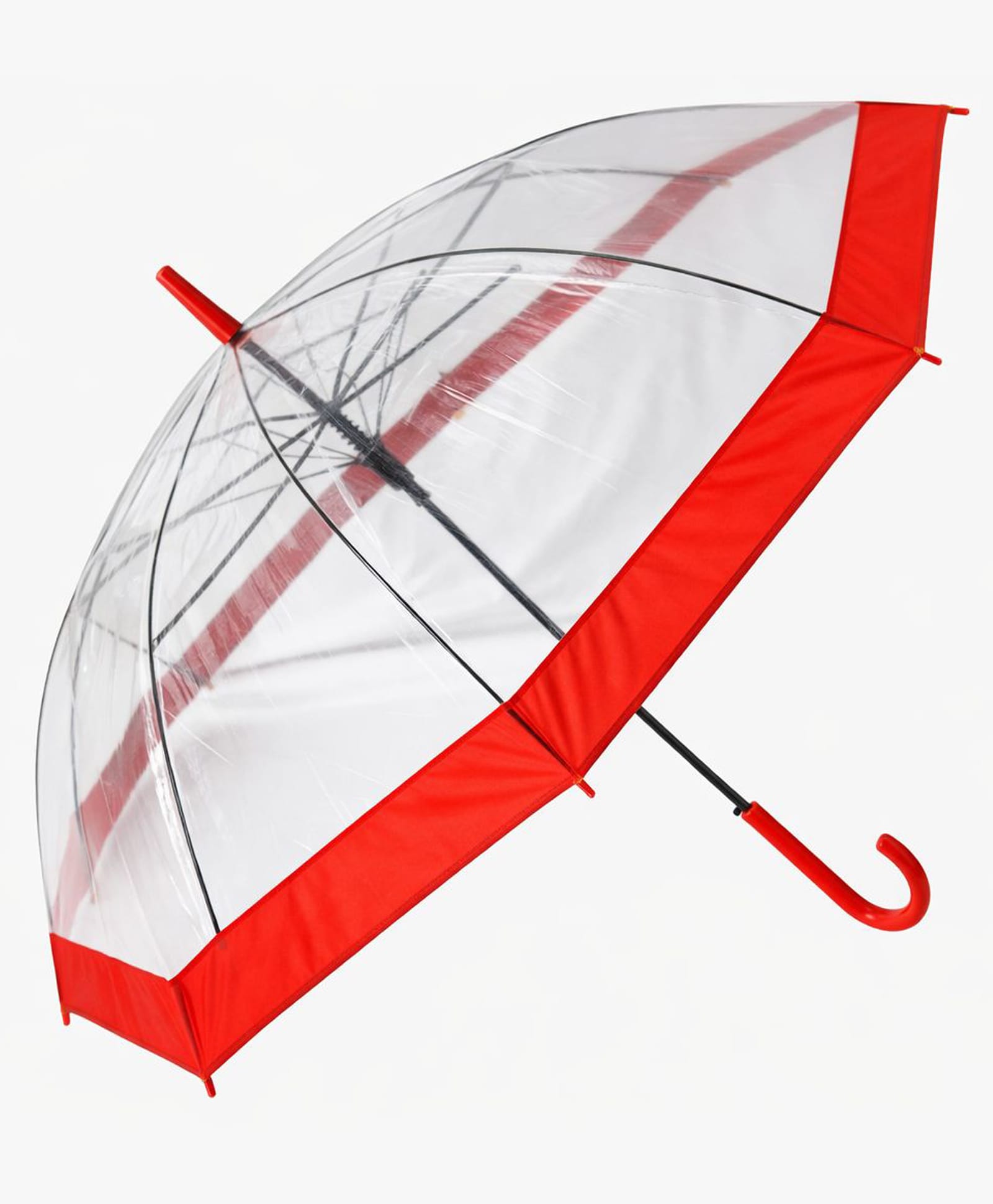 CHAATEWALA Solid Umbrella - Red-picture-12