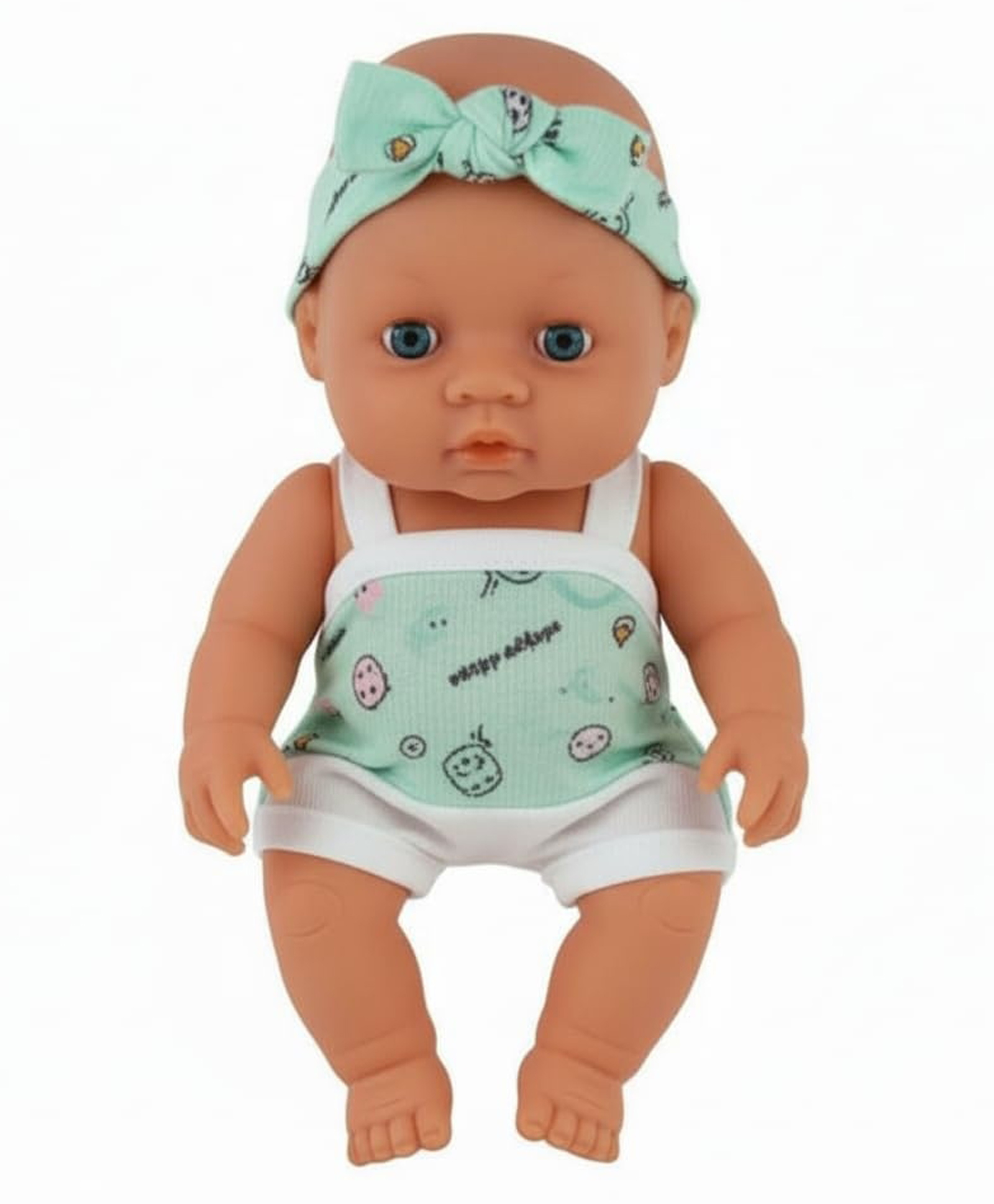 FunBlast 19 cm Realistic Baby Doll Toy for Kids with Rotatable Arms & Legs Pack of 1 -Blue-picture-23