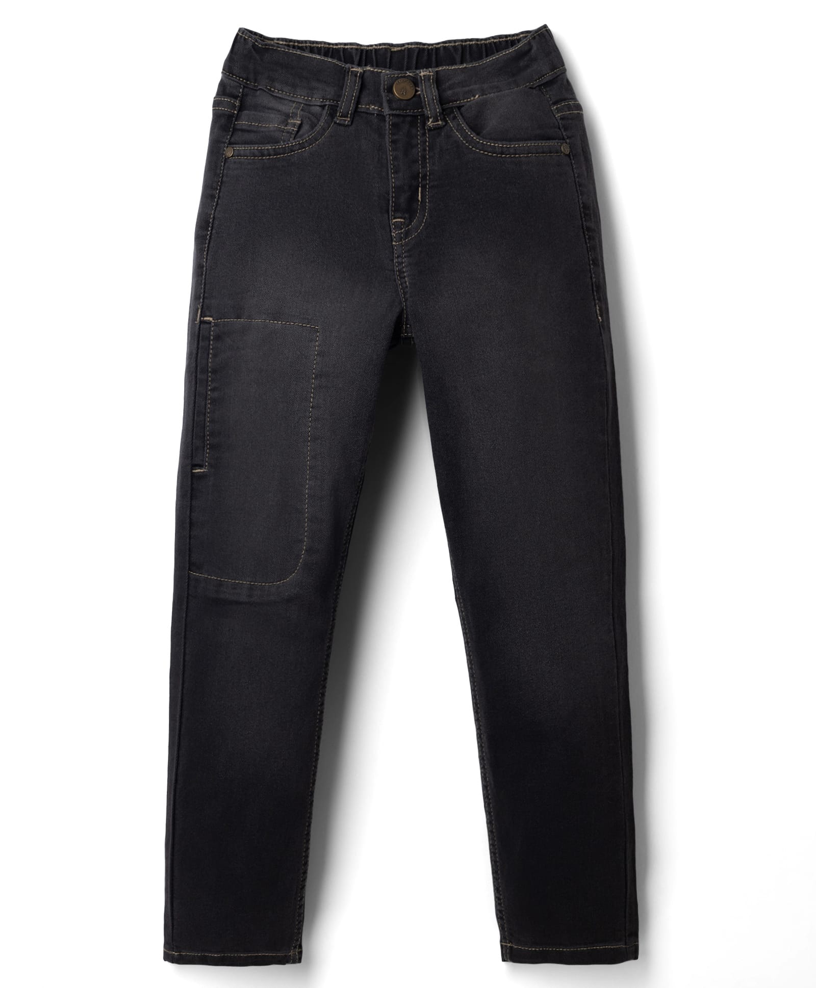 Pine Kids Denim Full Length Washed Jeans - Charcoal Grey-picture-26