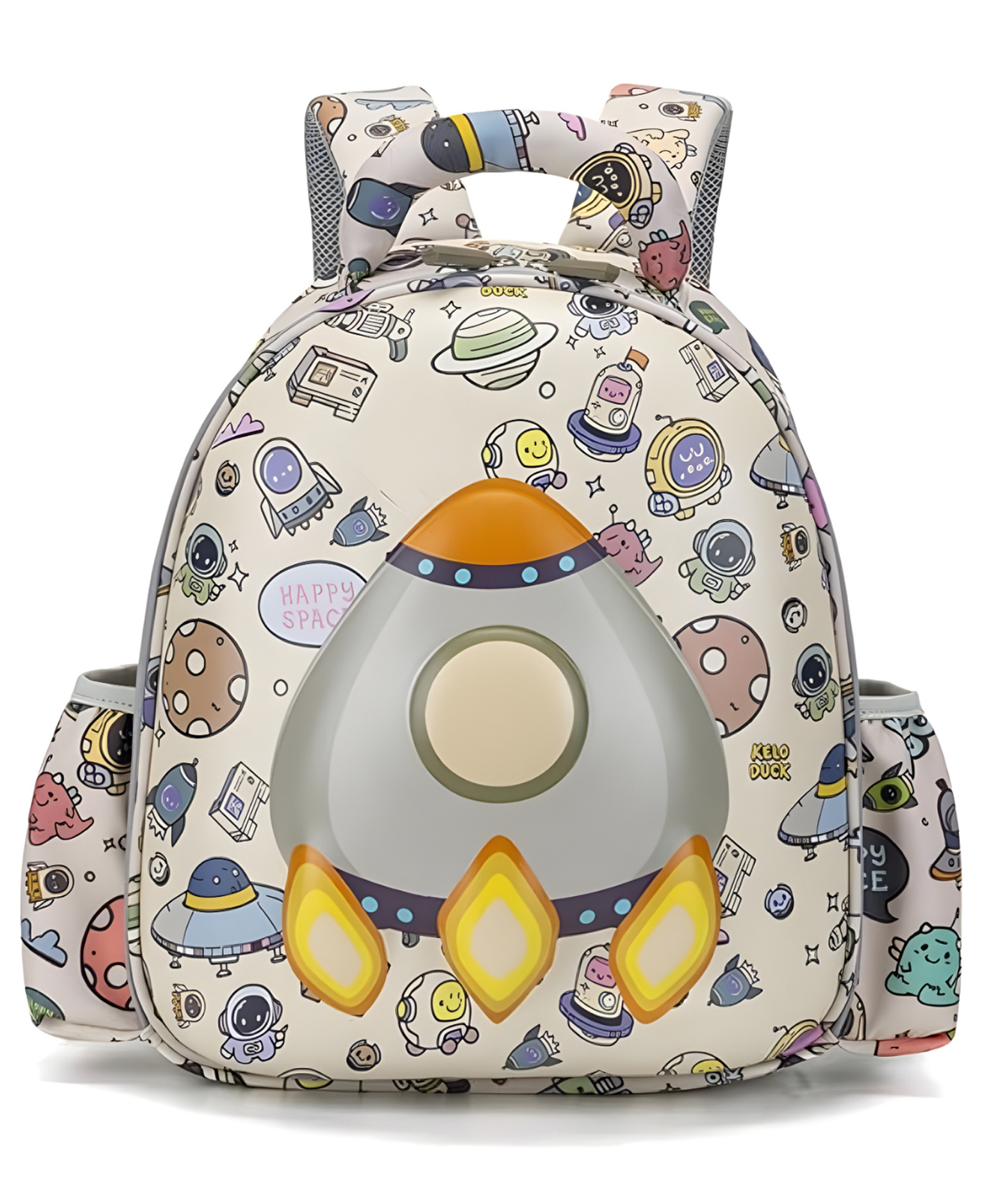 SCHOOLISH Height 11.8 Inches Rocket Design Bag for Pre-Schoolers Kids, Small Picnic Shoulder Bag for Baby, Boys, Girls, Lightweight Bagpack- PACK OF 1- COLOR MAY VARY-image-46