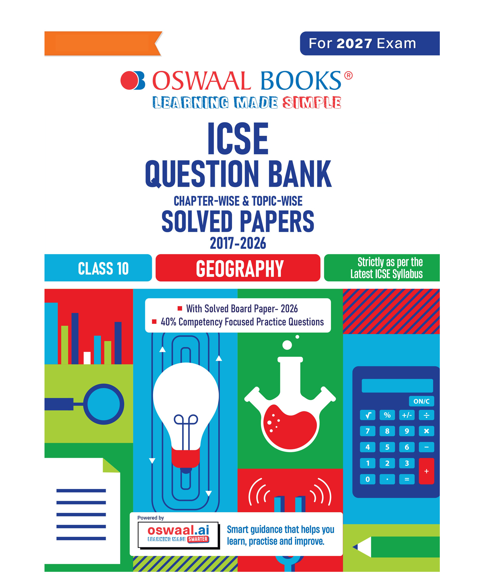 OSWAAL BOOKS Class 10 ICSE Question Bank Geography (2017 2026) |For 2027 Exam Chapter-wise & Topic-wise with Competency Based Questions | Includes 2026 Paper- fully solved-image-23