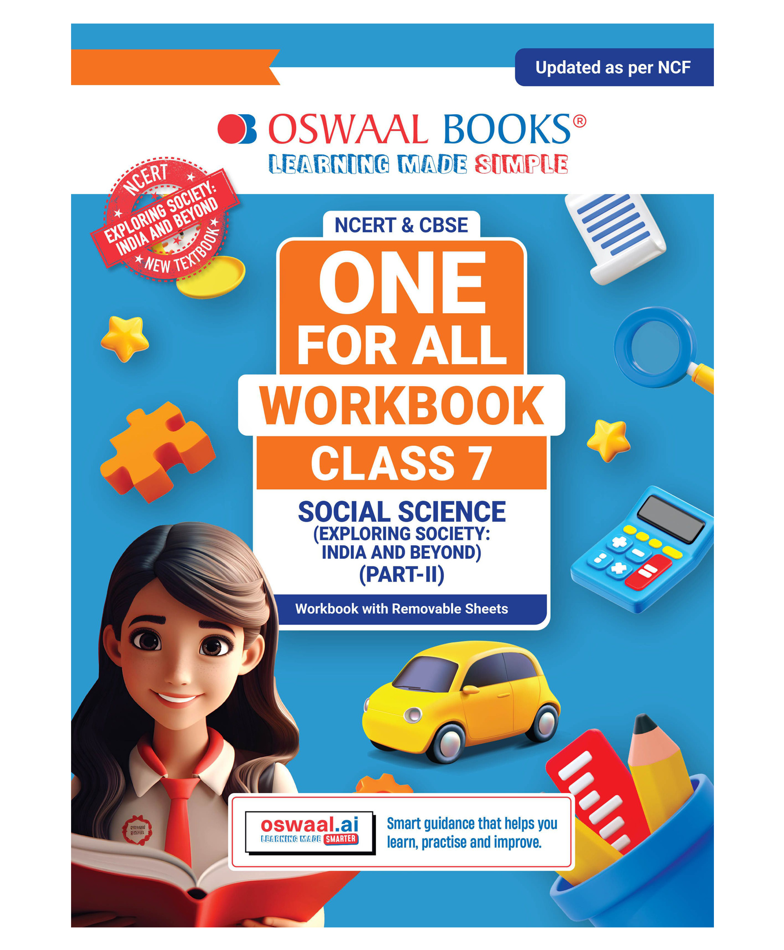 OSWAAL BOOKS One For All Workbook Class 7 Social Science Part-2 | NCERT & CBSE | Latest Exploring Society: India and Beyond | NCF Compliant | Competency-Based Assessment, Concept Building-image-9