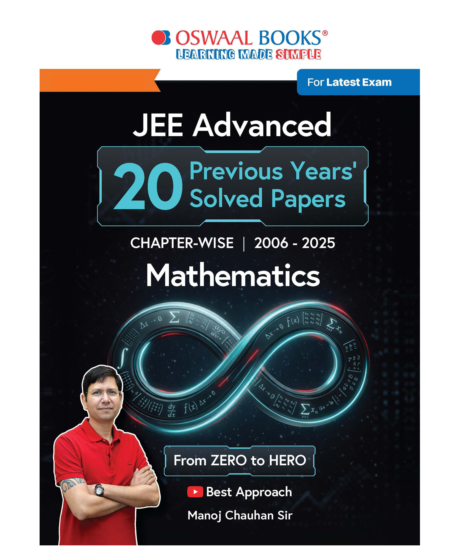 OSWAAL BOOKS JEE Advanced Mathematics | Chapter-wise 20 Previous Years' Solved Papers (20062025) | First Time in History Zero to Hero | First Edition | Manoj Chauhan | For 2026 Exam-image-27