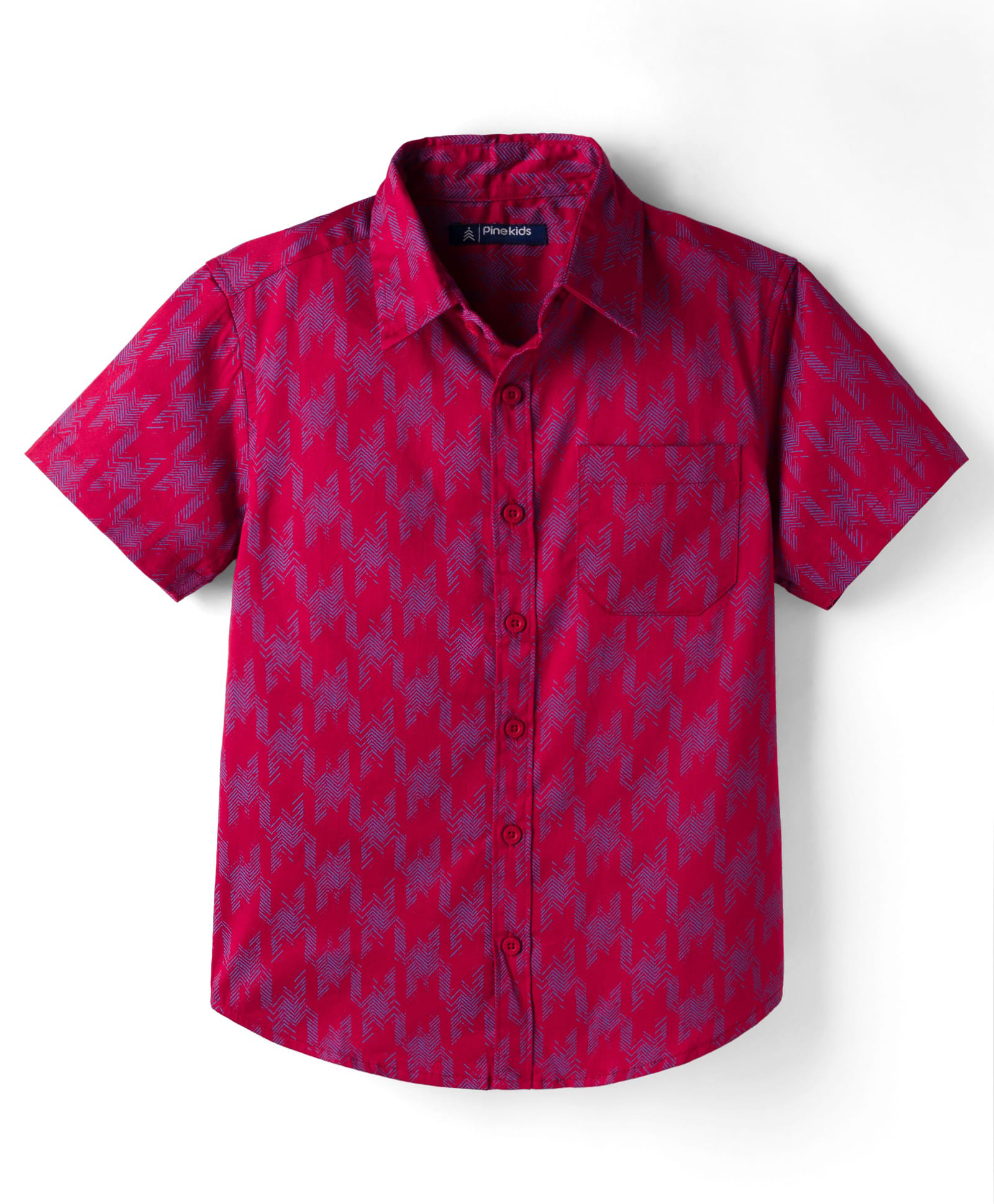 Pine Kids Cotton Woven Checks Shirt & Printed T-Shirt - Multicolor-picture-18