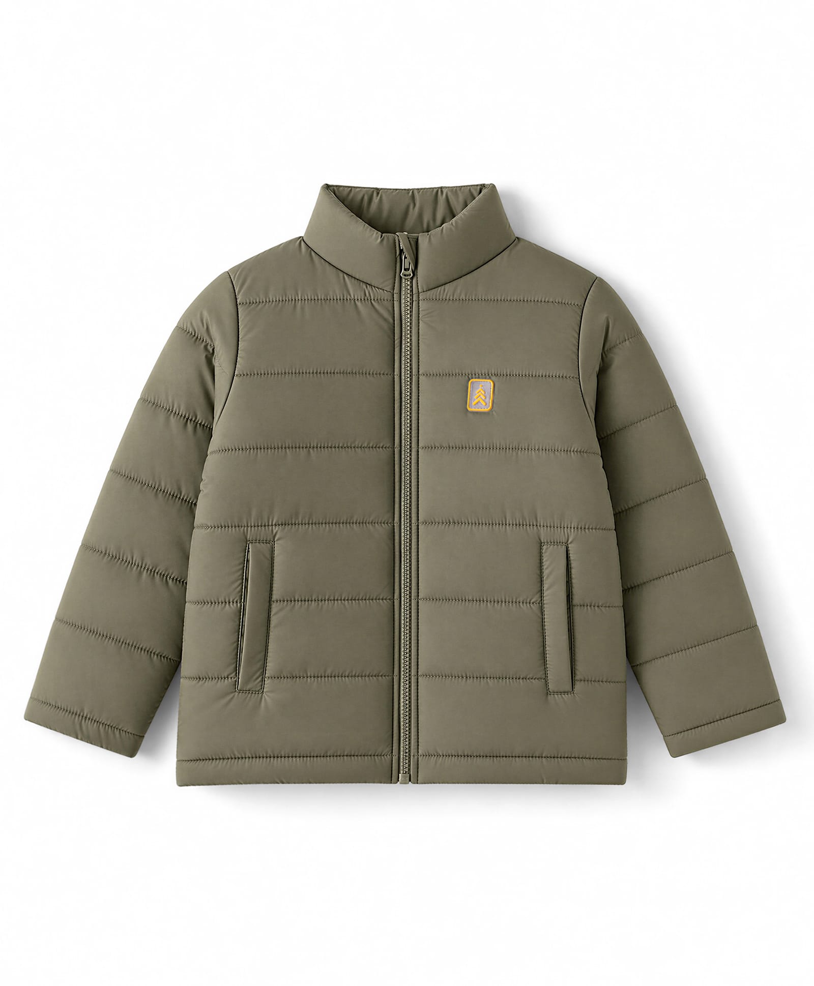 Pine Kids Quilted Jacket in Green for 4-5 Years-picture-16