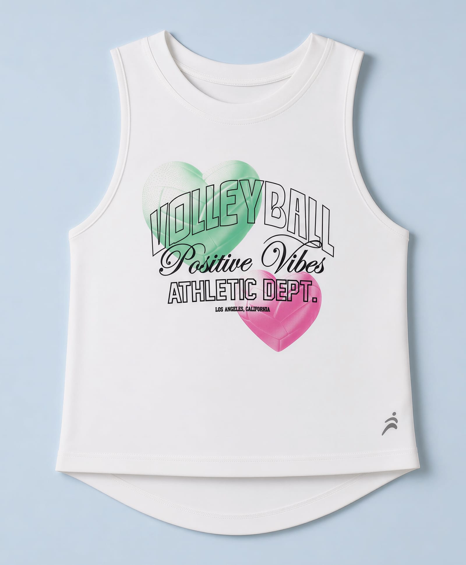 Pine Active Knit Sleeveless Volley Ball T-Shirt- White-picture-17