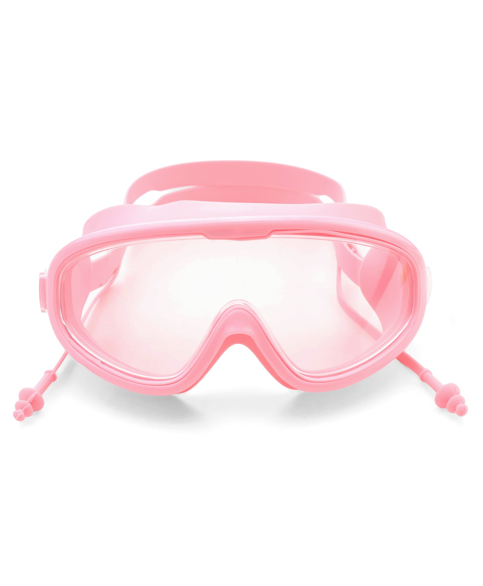 KIDLINGSS Big Frame Swimming Goggles With Attached Earplugs - Pink-picture-13